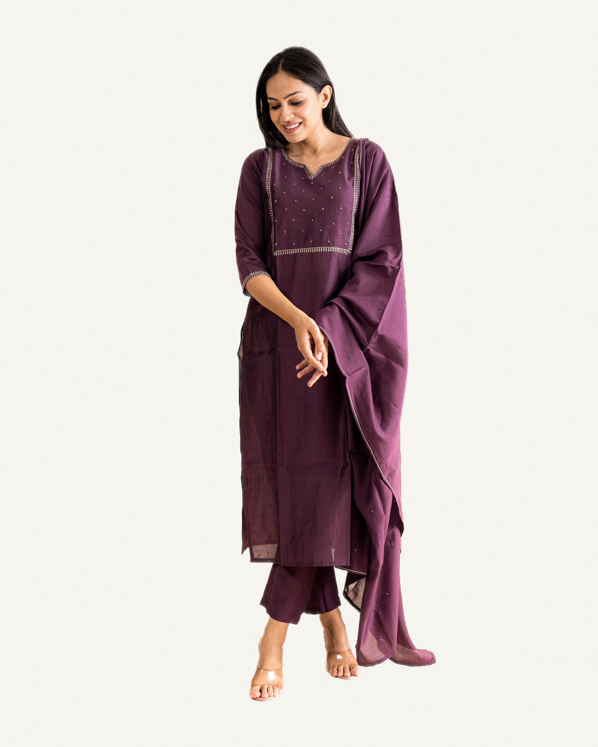 Yasmin • Kurta, Pants & Dupatta