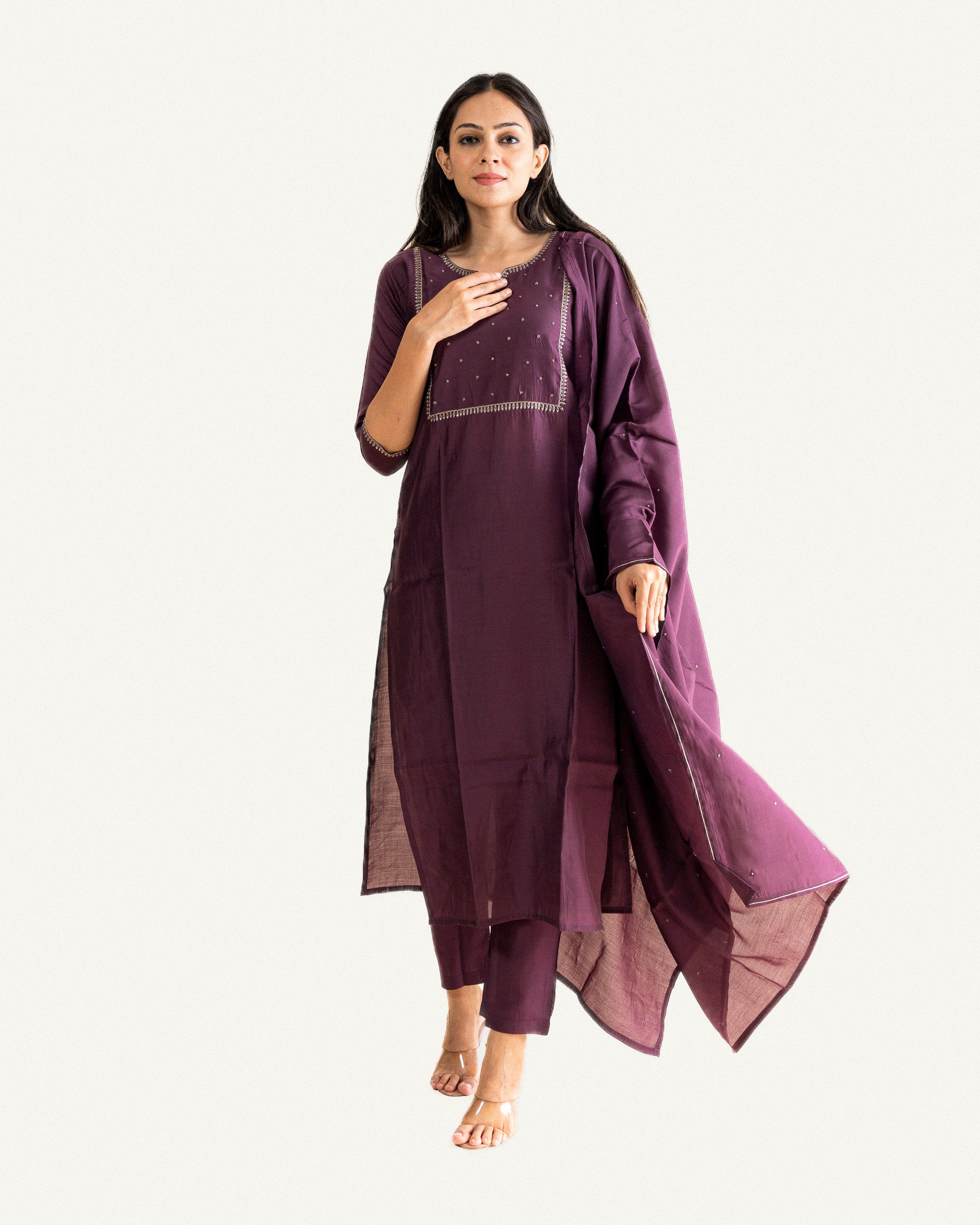 Yasmin • Kurta, Pants & Dupatta