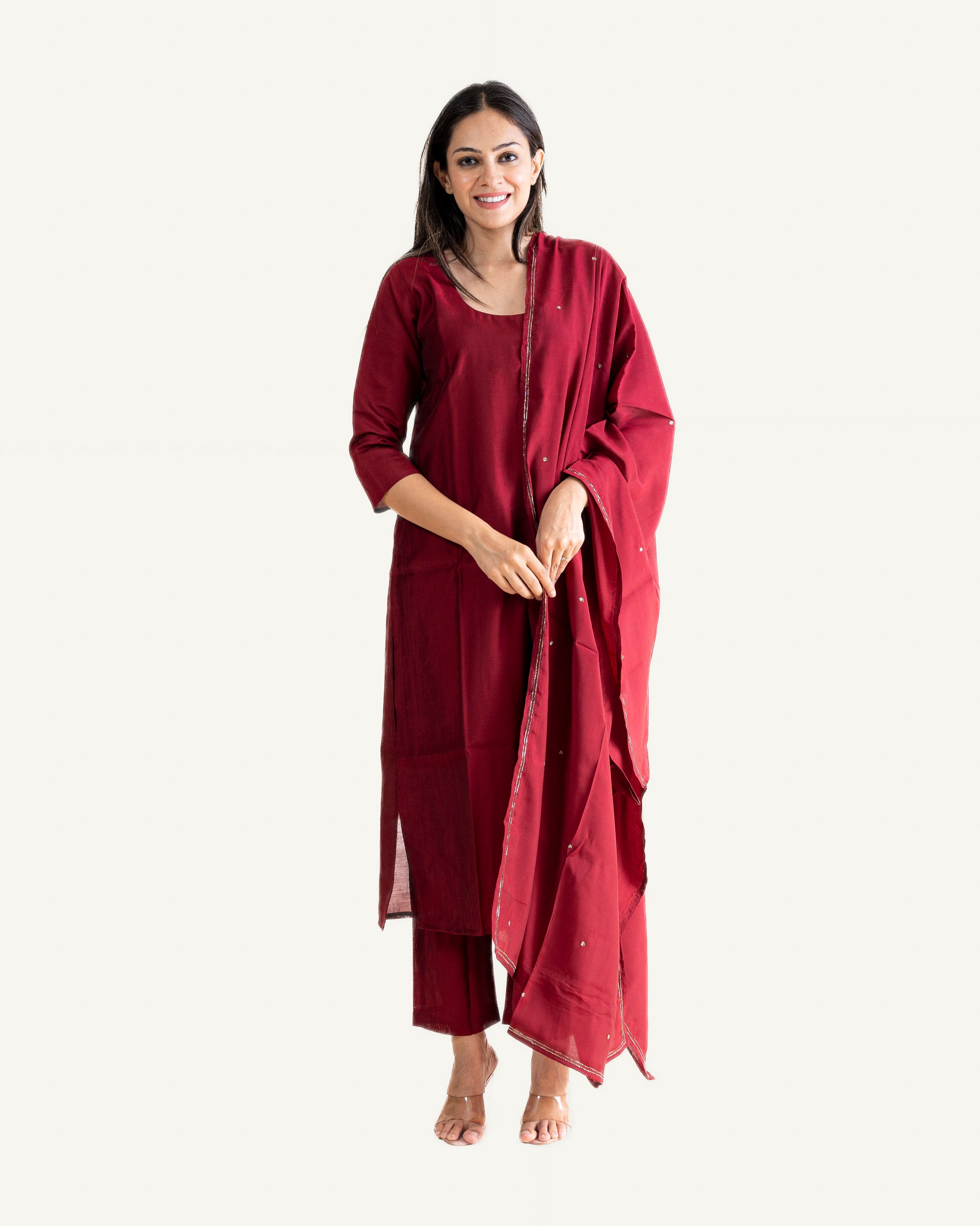 Saanvi • Kurta, Pants & Dupatta