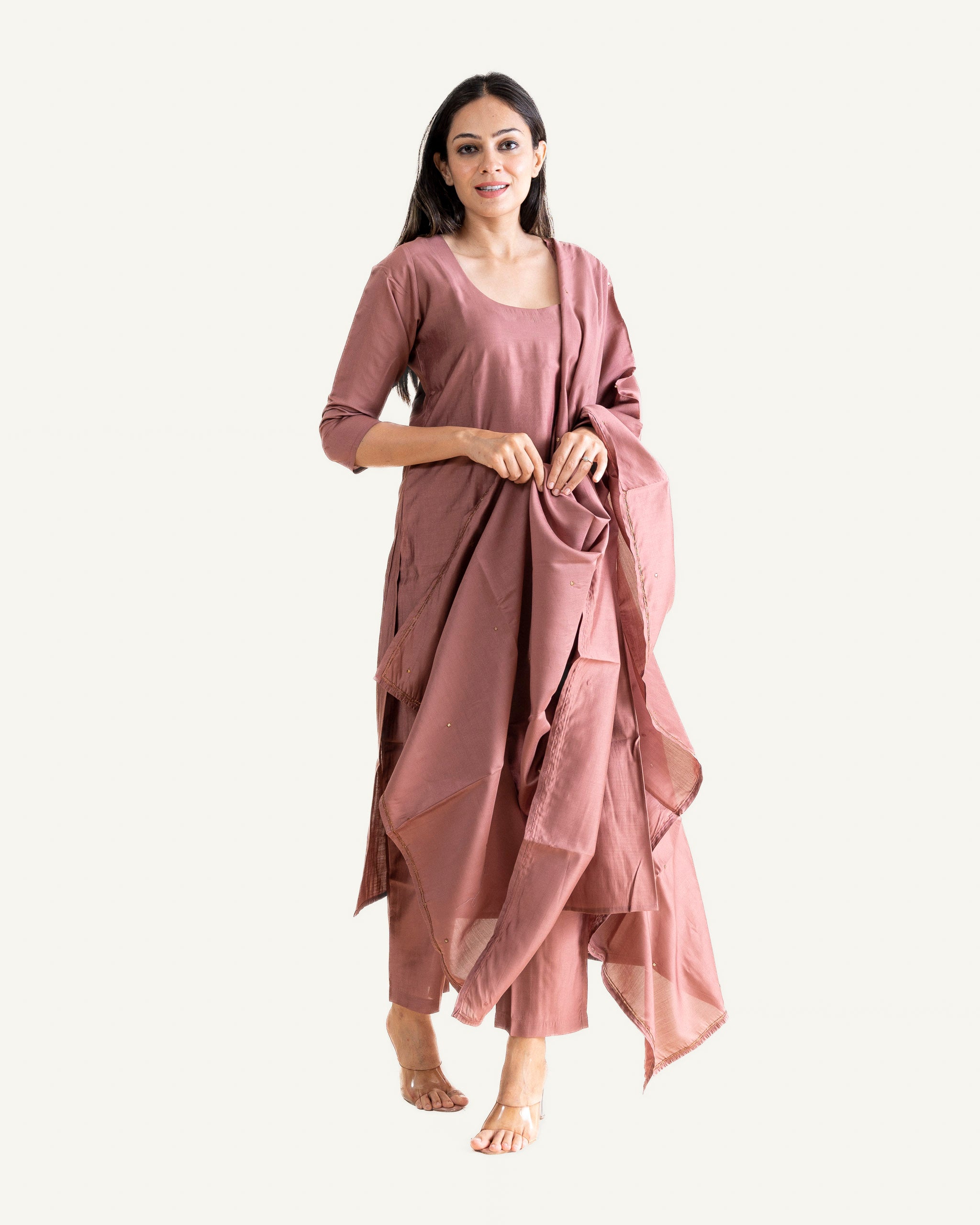 megha — kurta, pants & dupatta