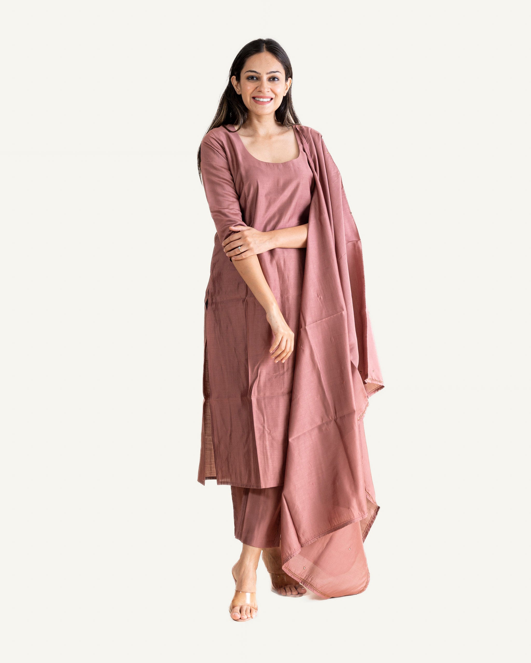 megha — kurta, pants & dupatta