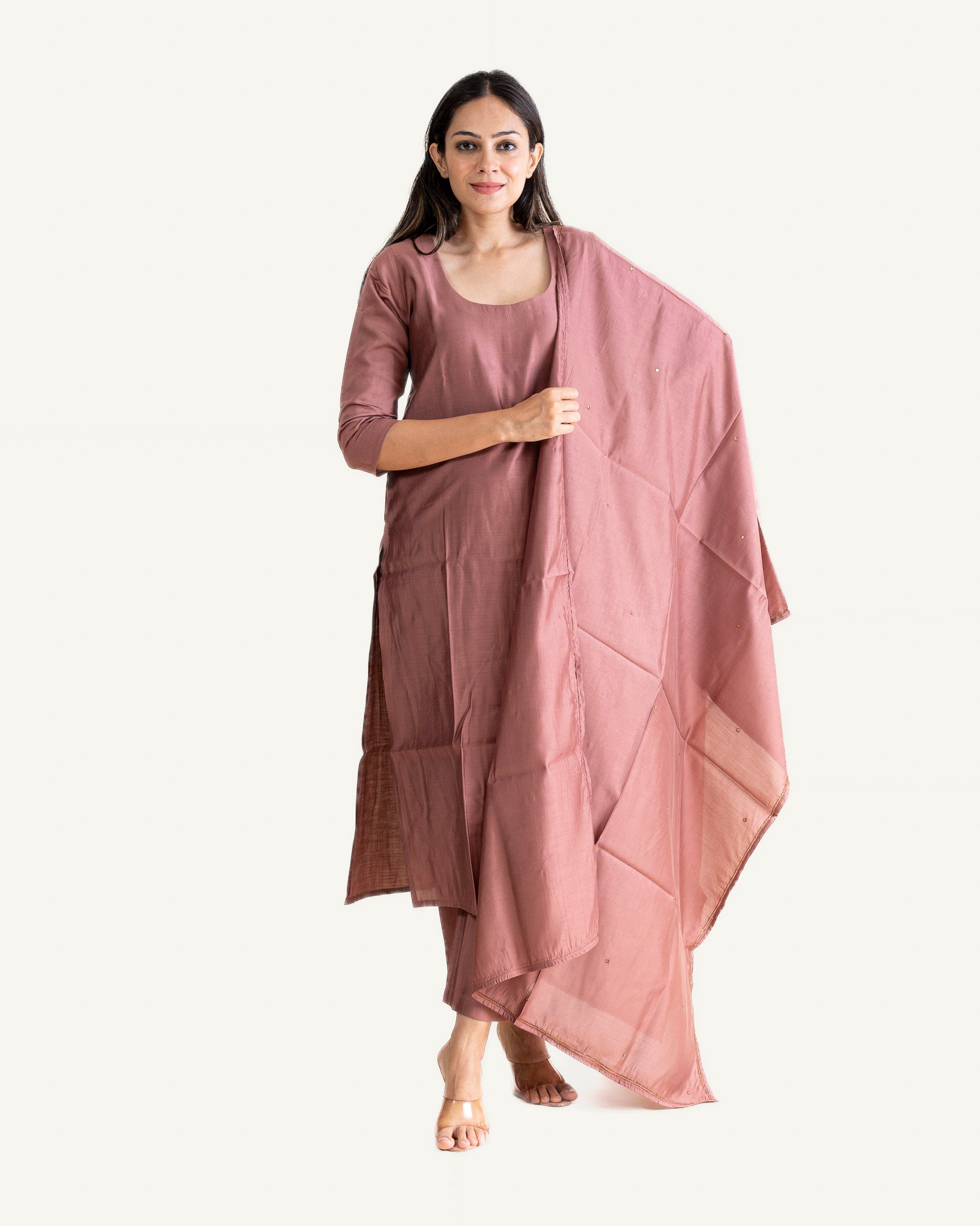 megha — kurta, pants & dupatta