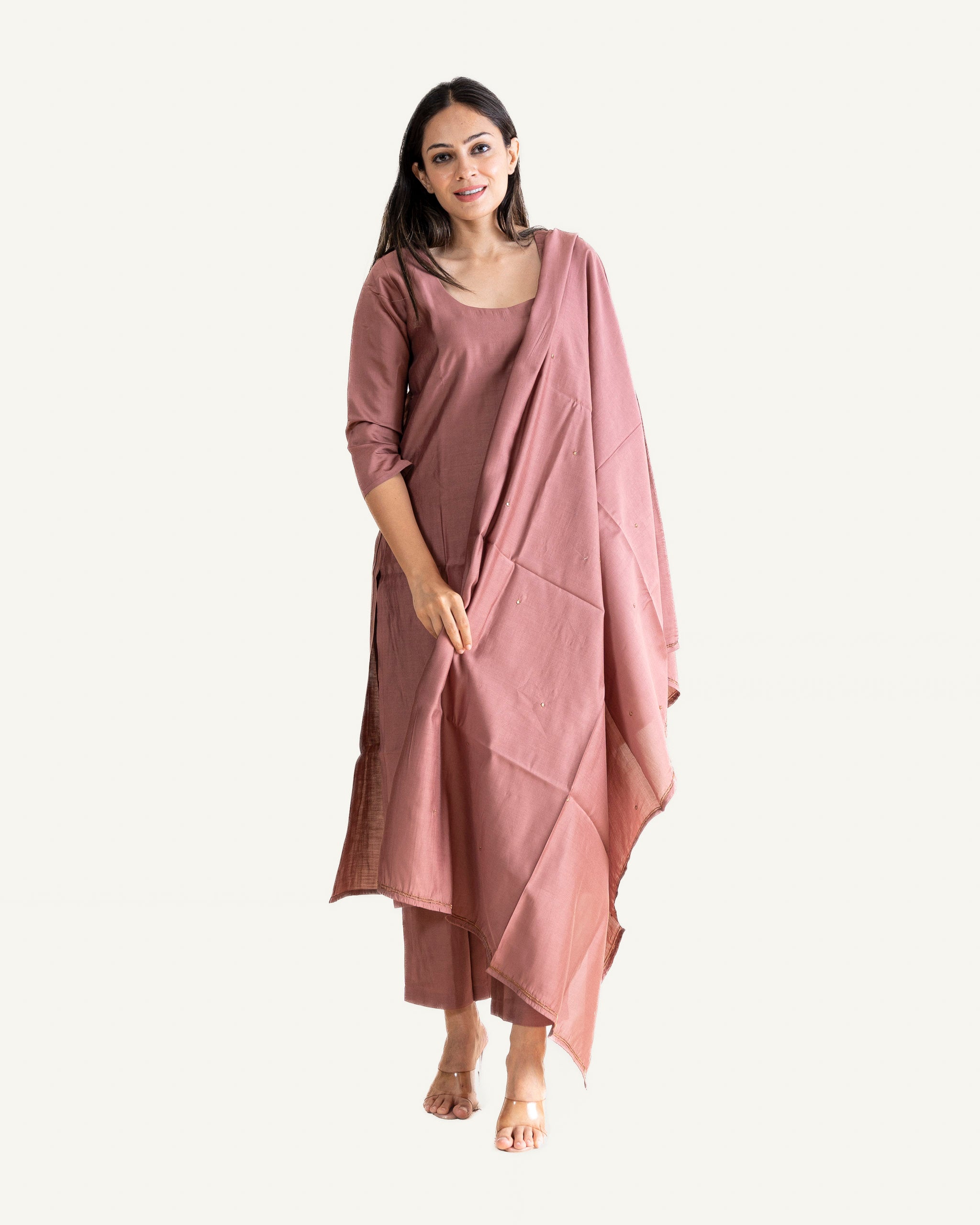 megha — kurta, pants & dupatta