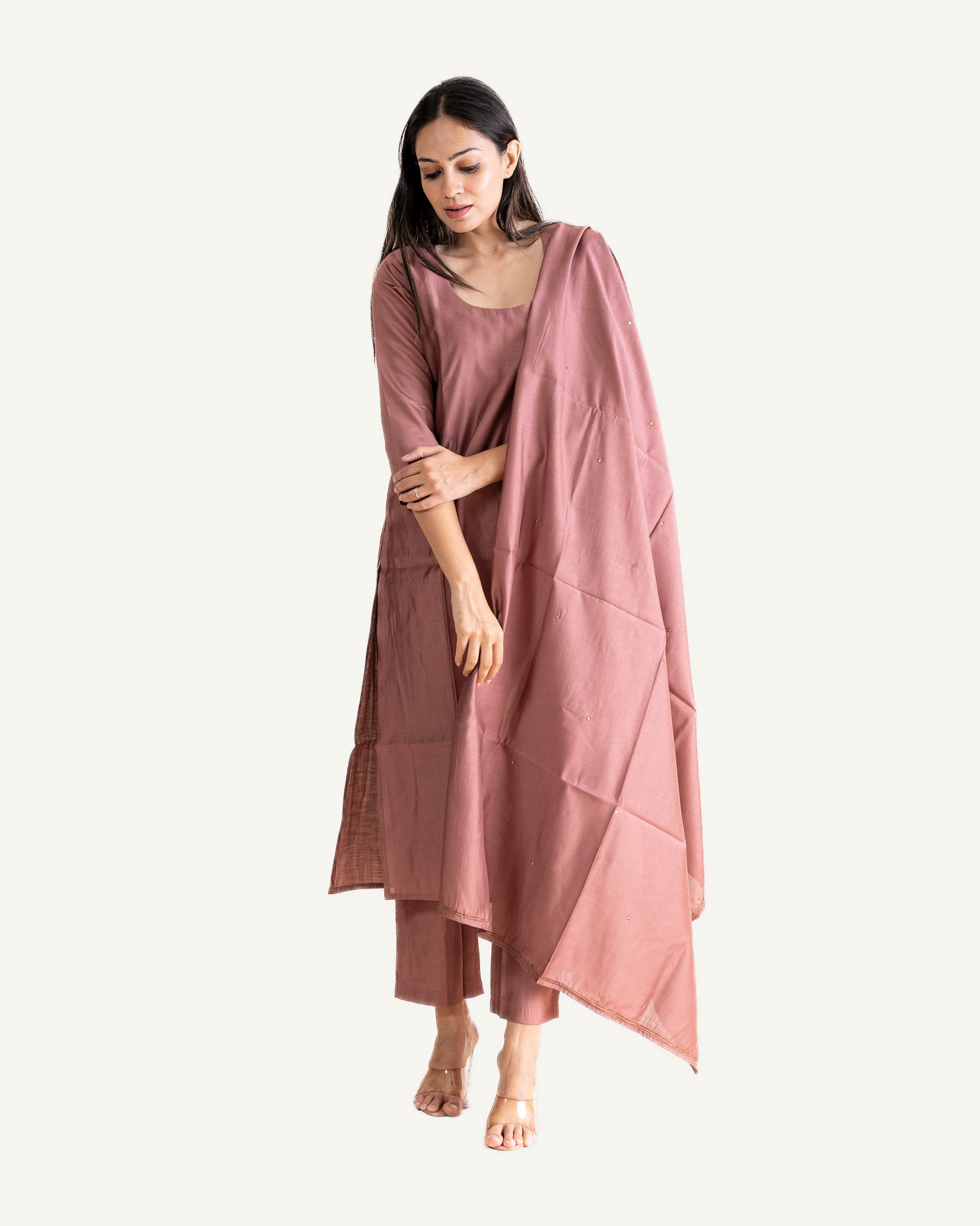 megha — kurta, pants & dupatta