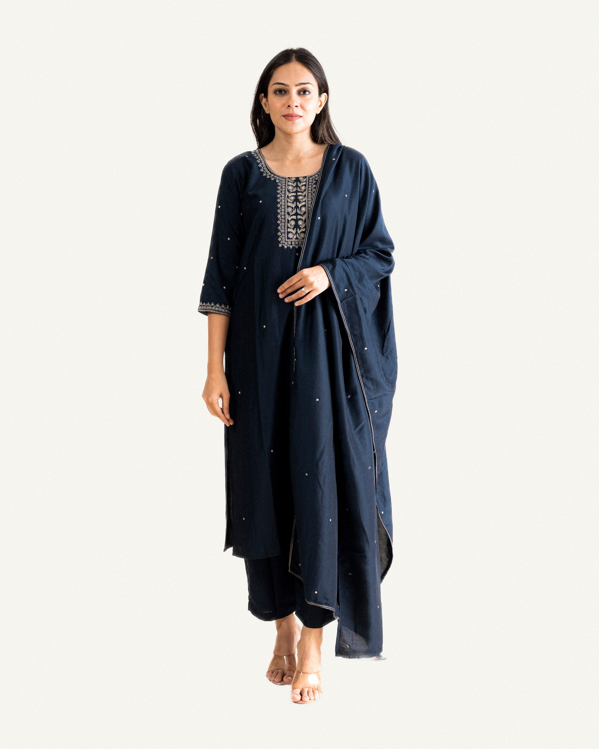 kashi — kurta, pants & dupatta