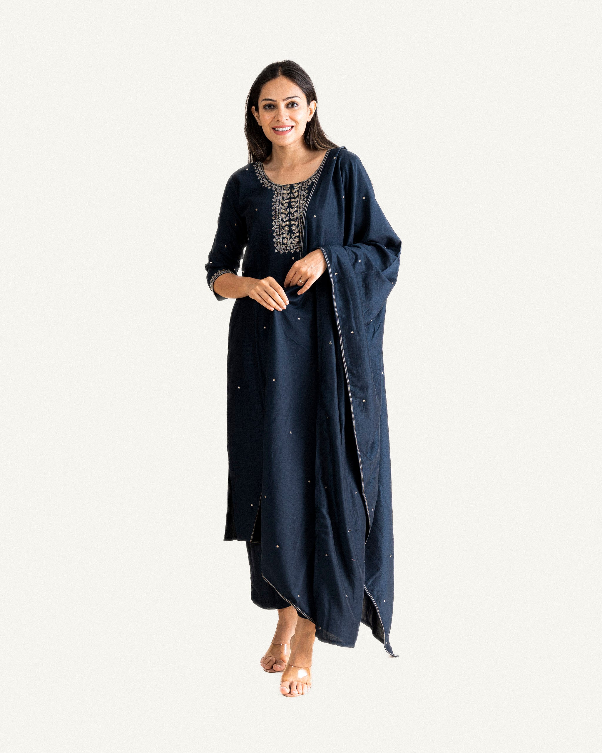 kashi — kurta, pants & dupatta