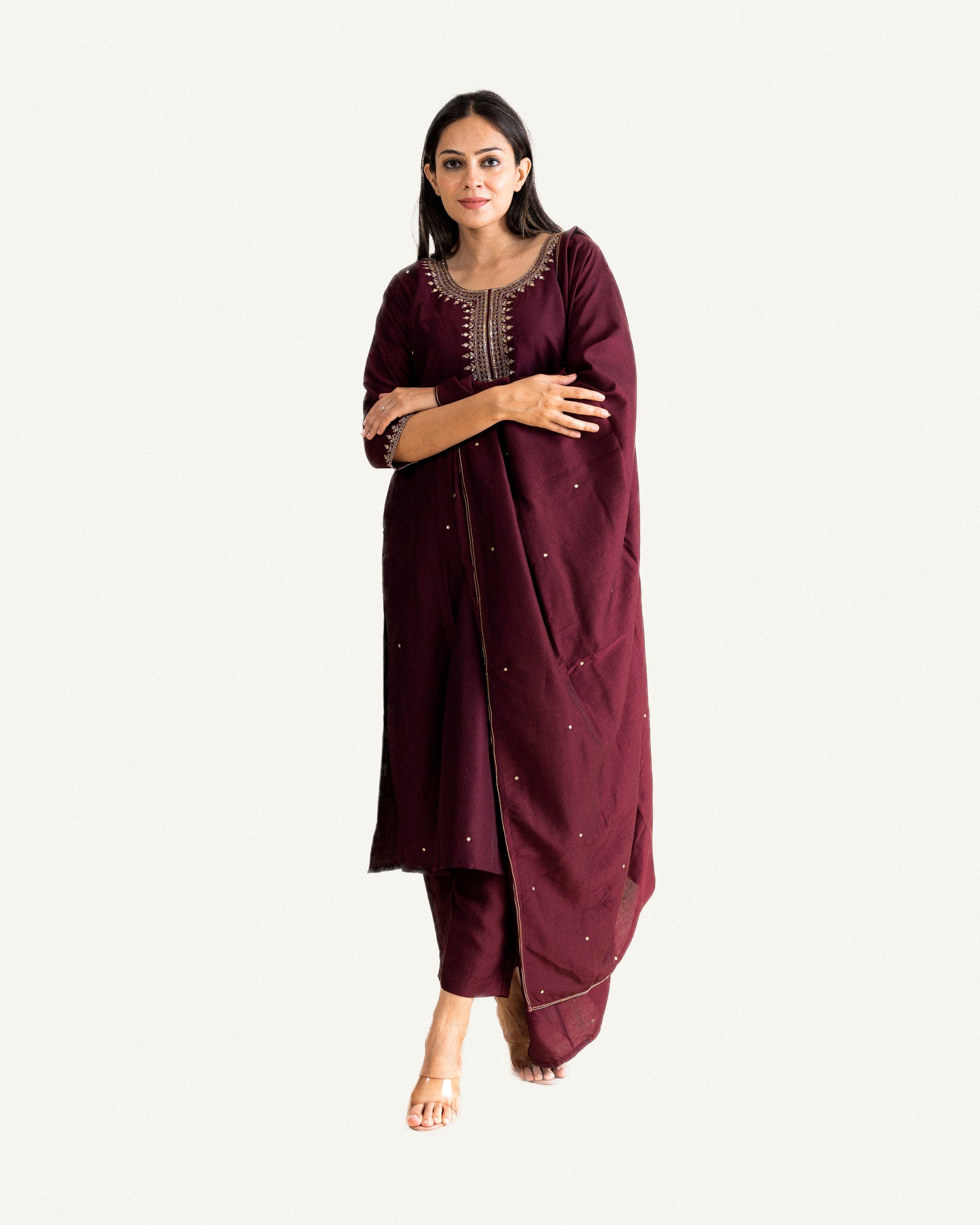 Leher • Kurta, Pants & Dupatta