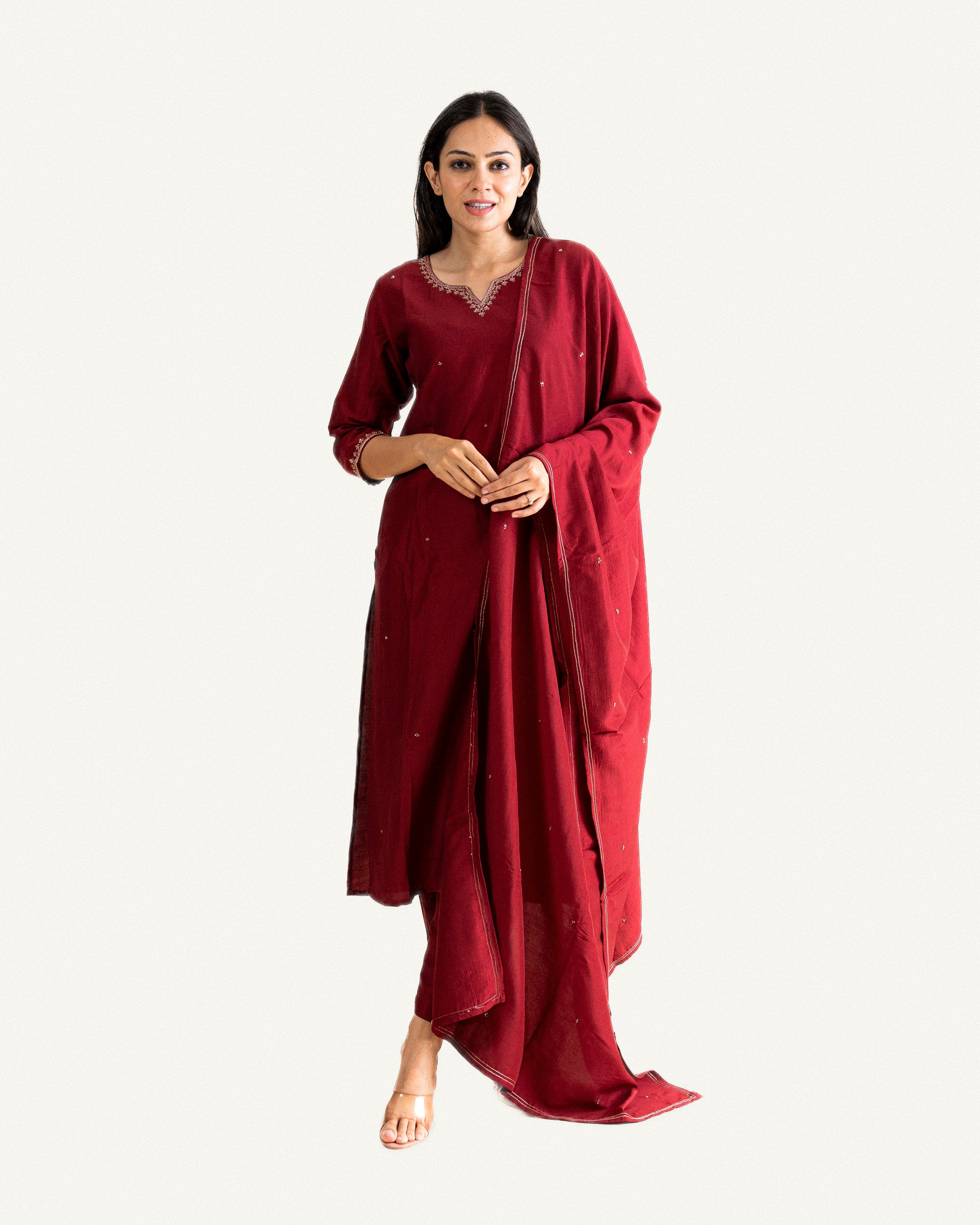 parvaiz — kurta, pants & dupatta