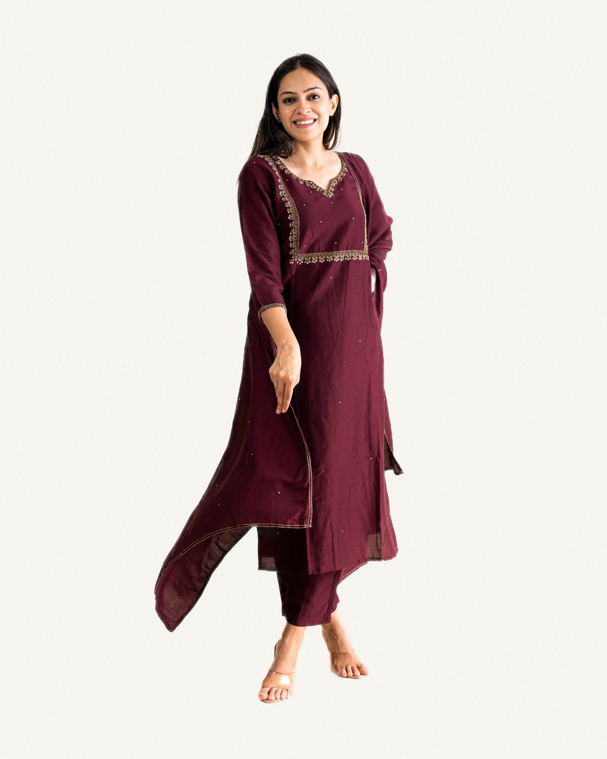 Shab • Kurta, Pants & Dupatta