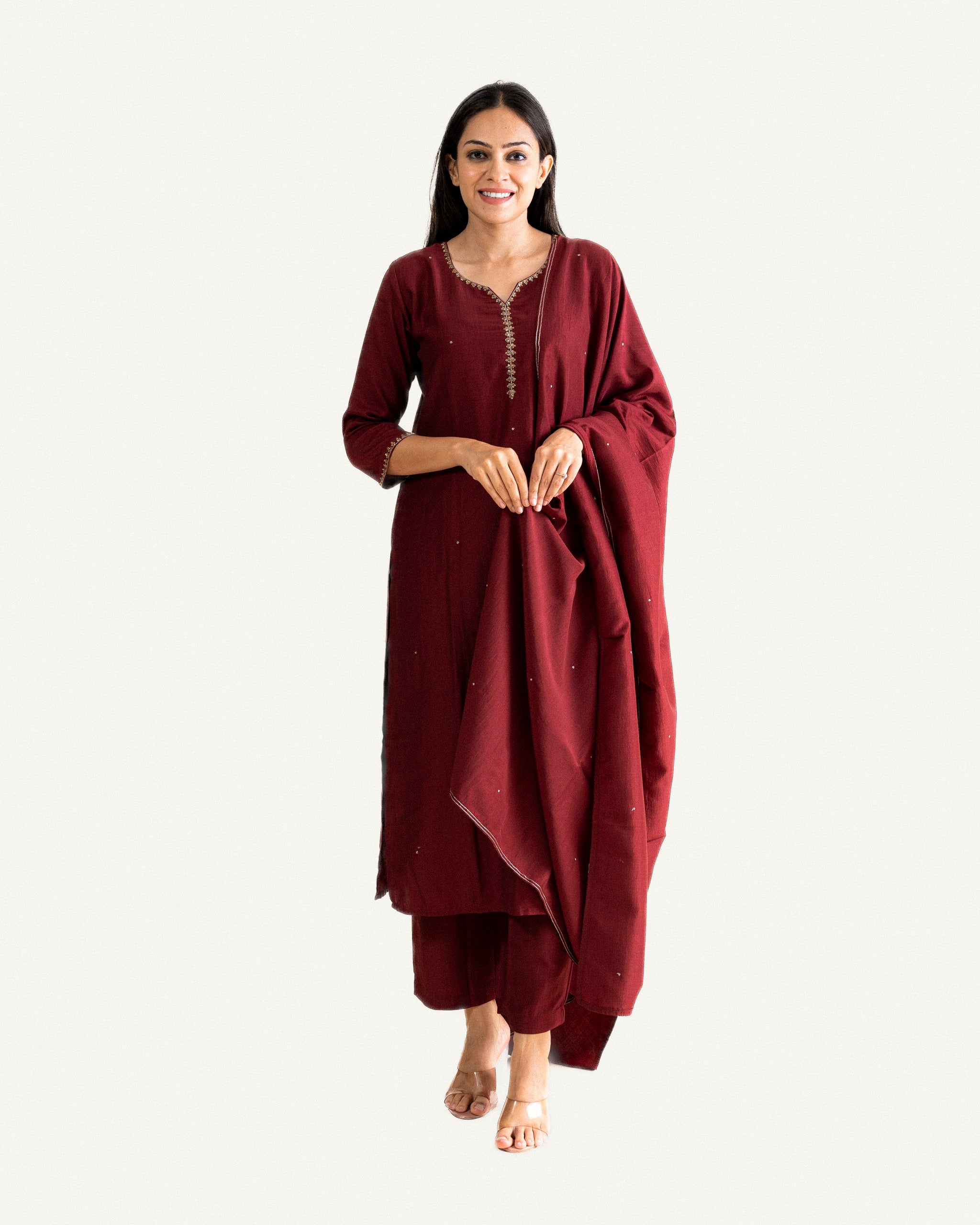 Sukoon • Kurta, Pants & Dupatta