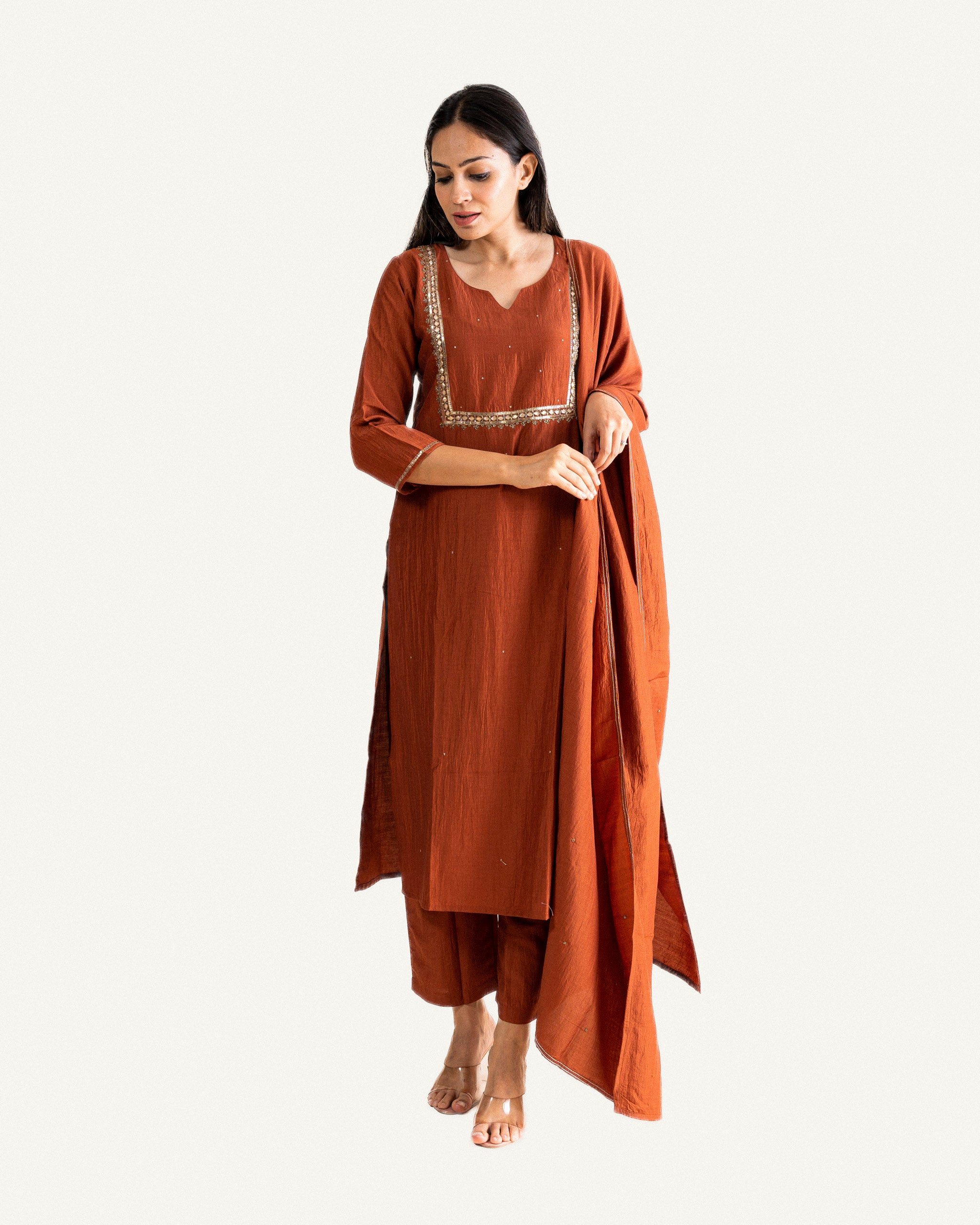 Pakiza • Kurta, Pants & Dupatta