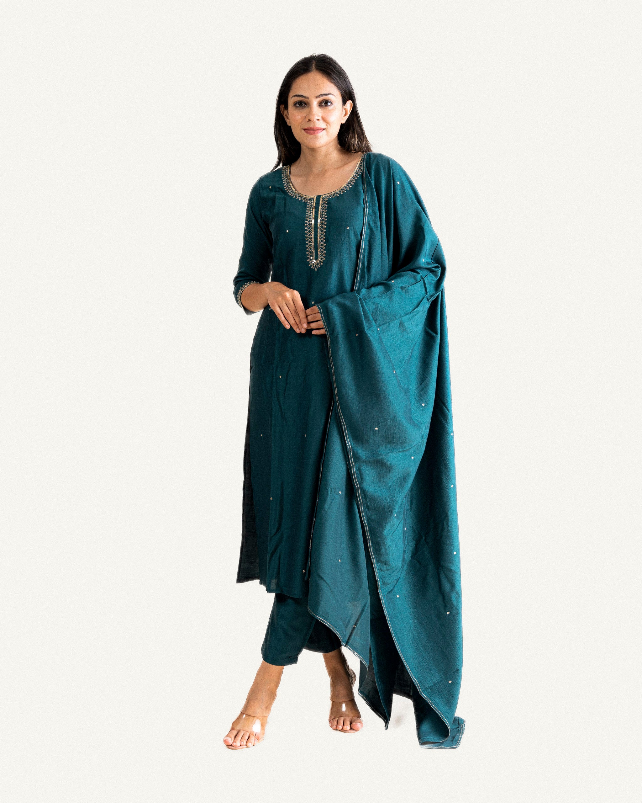 Radha • Kurta, Pants & Dupatta