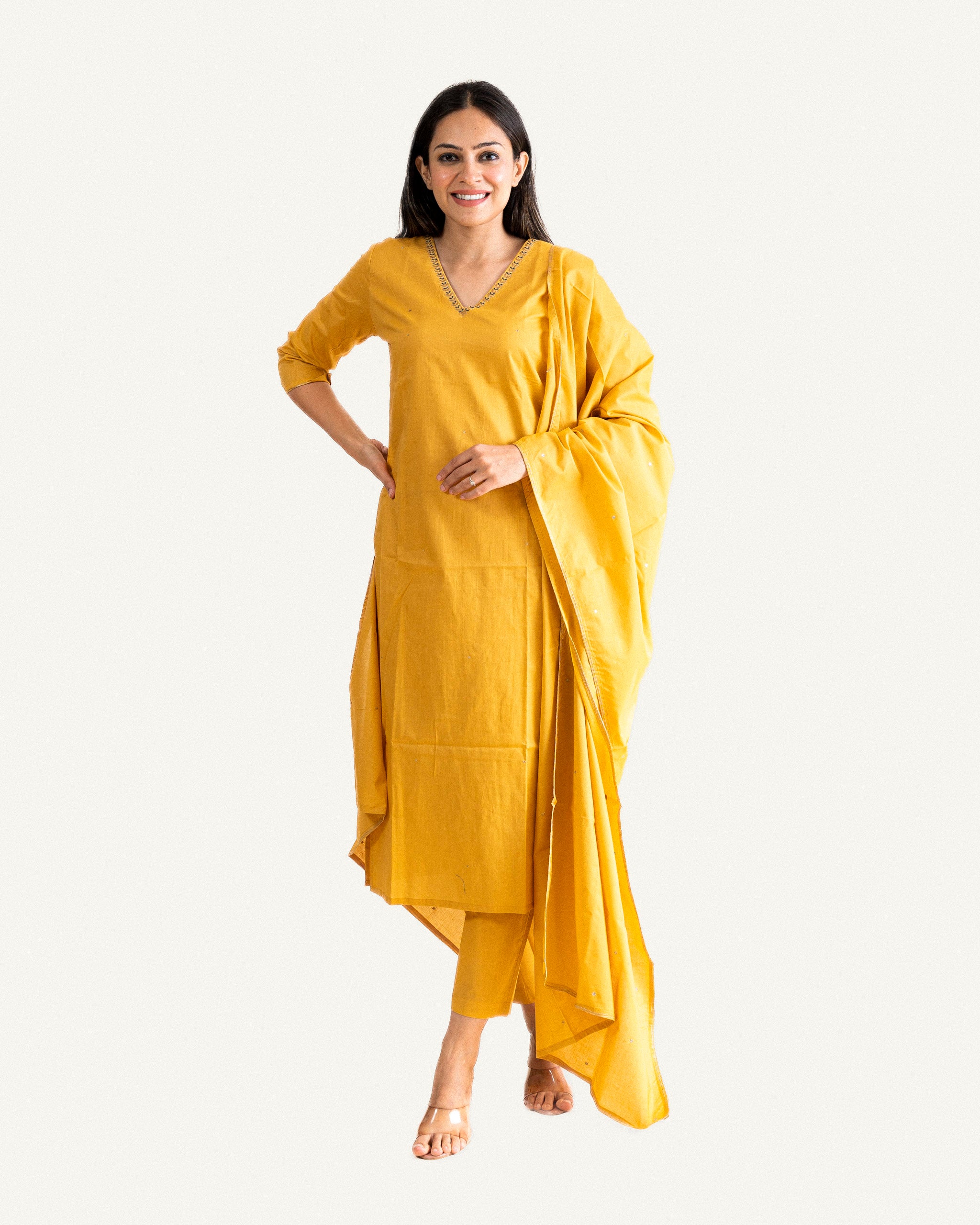 mirza — kurta, pants & dupatta