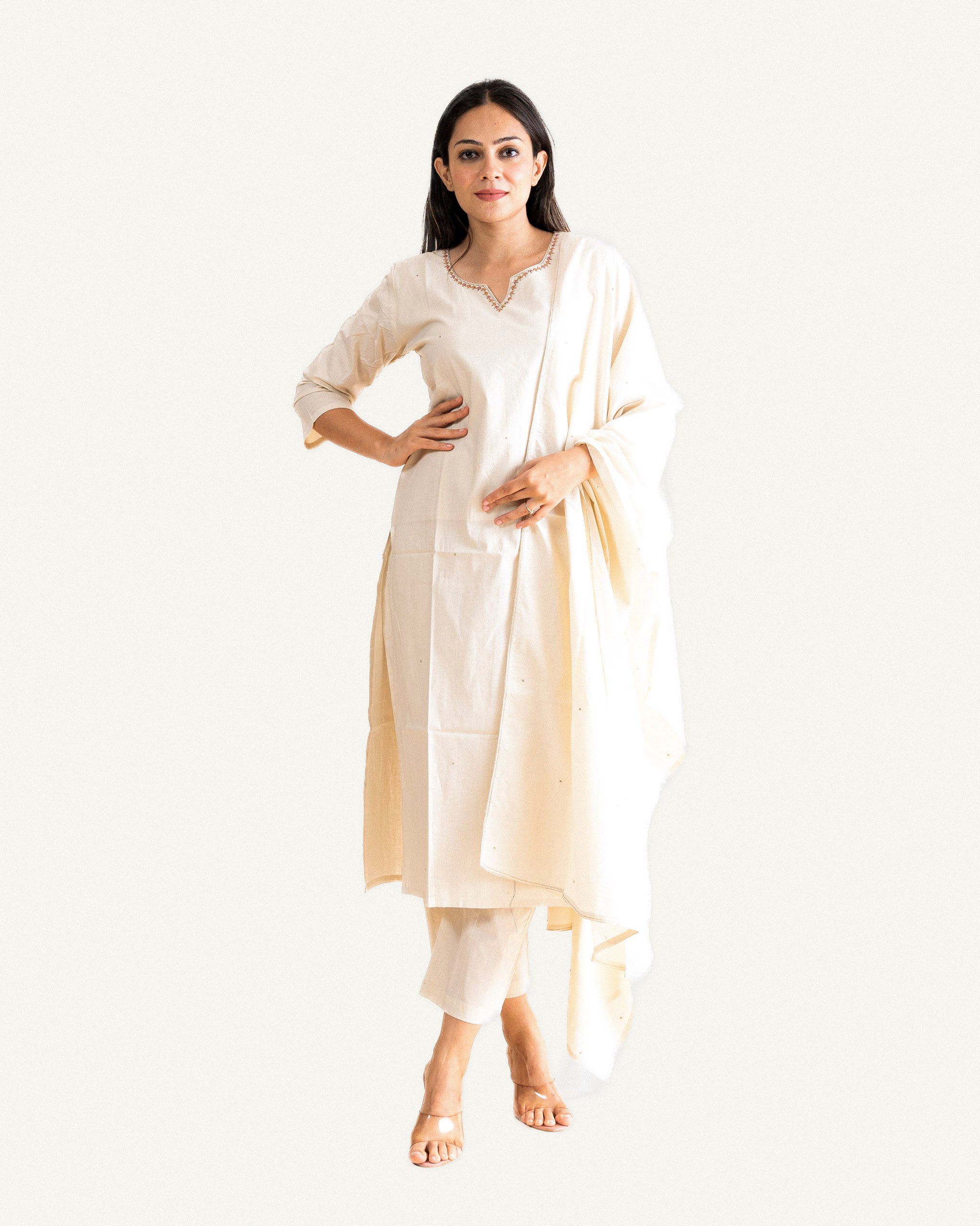 khaas — kurta, pants & dupatta