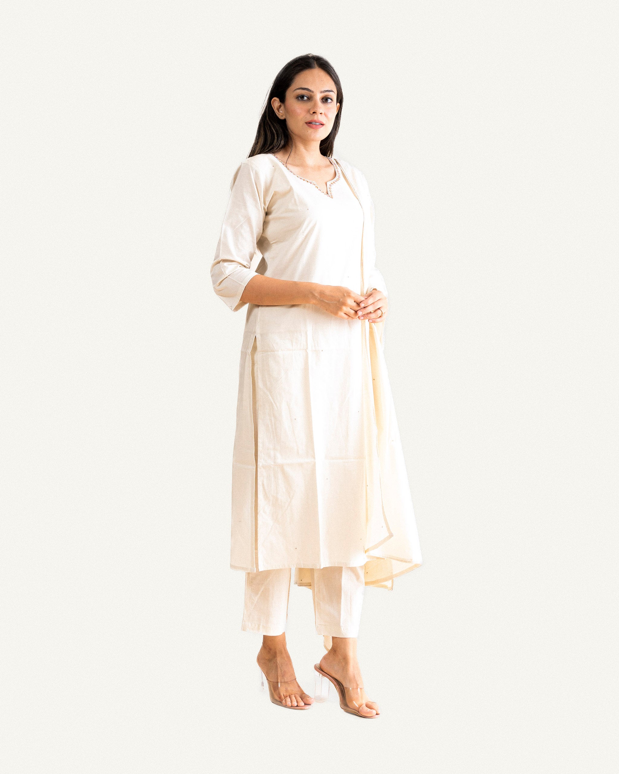 khaas — kurta, pants & dupatta