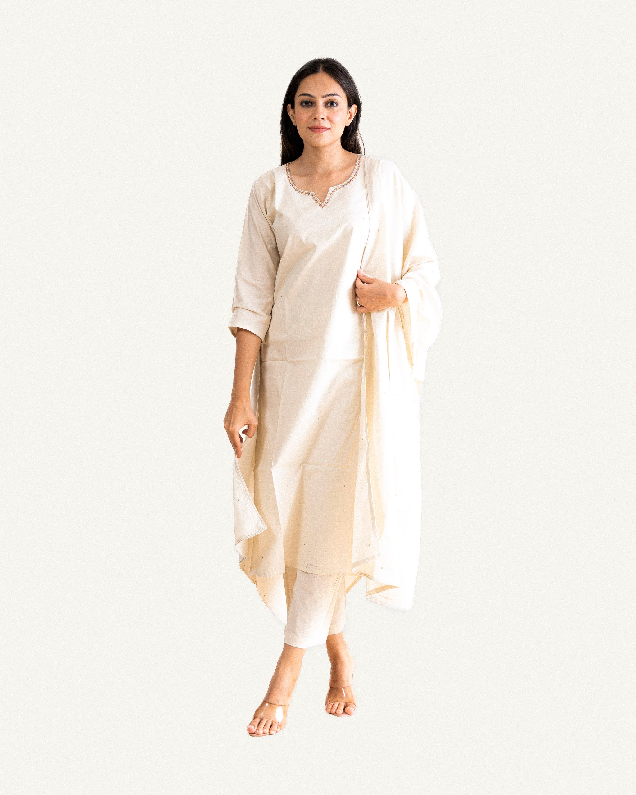 khaas — kurta, pants & dupatta