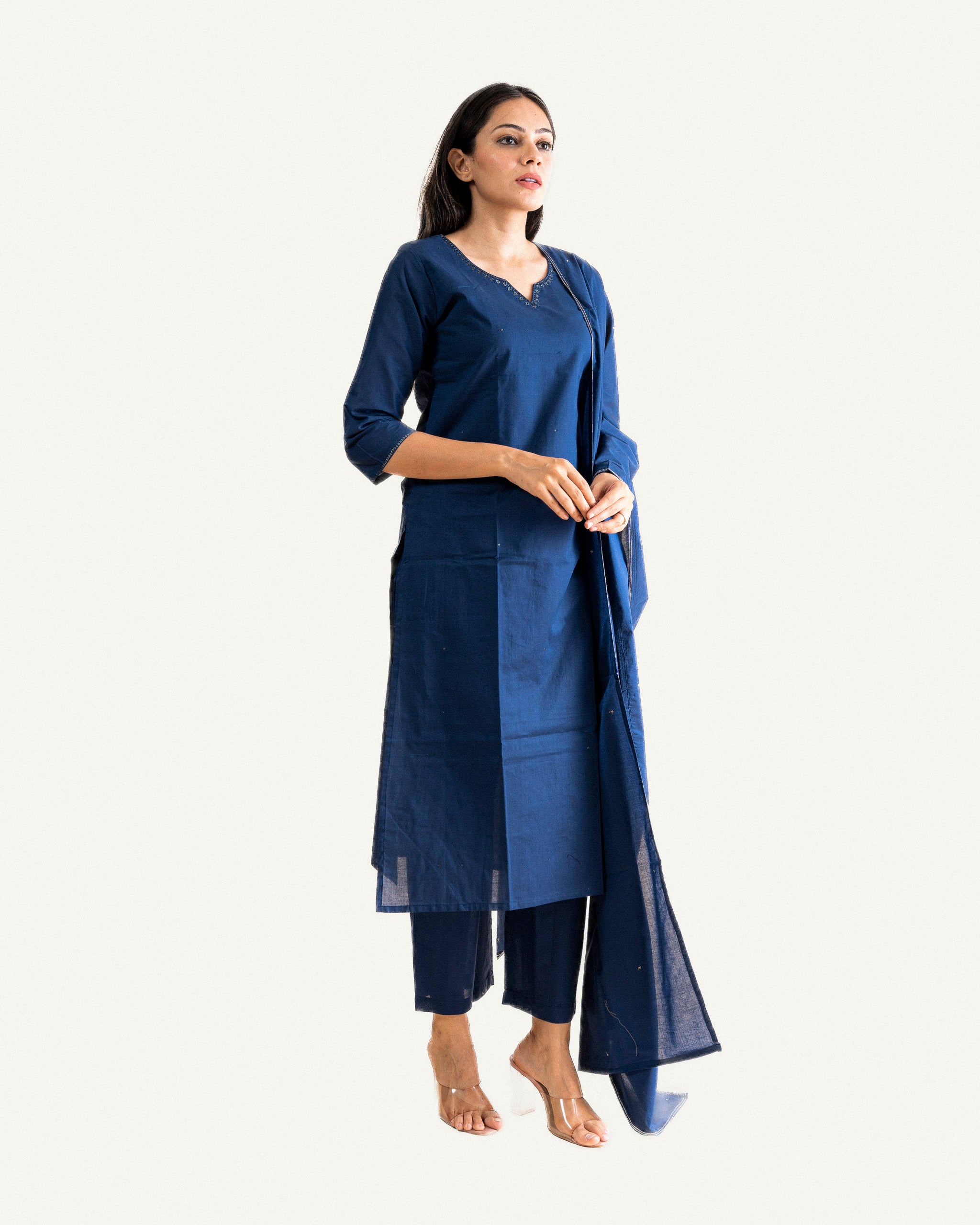 Ikaai • Kurta, Pants & Dupatta