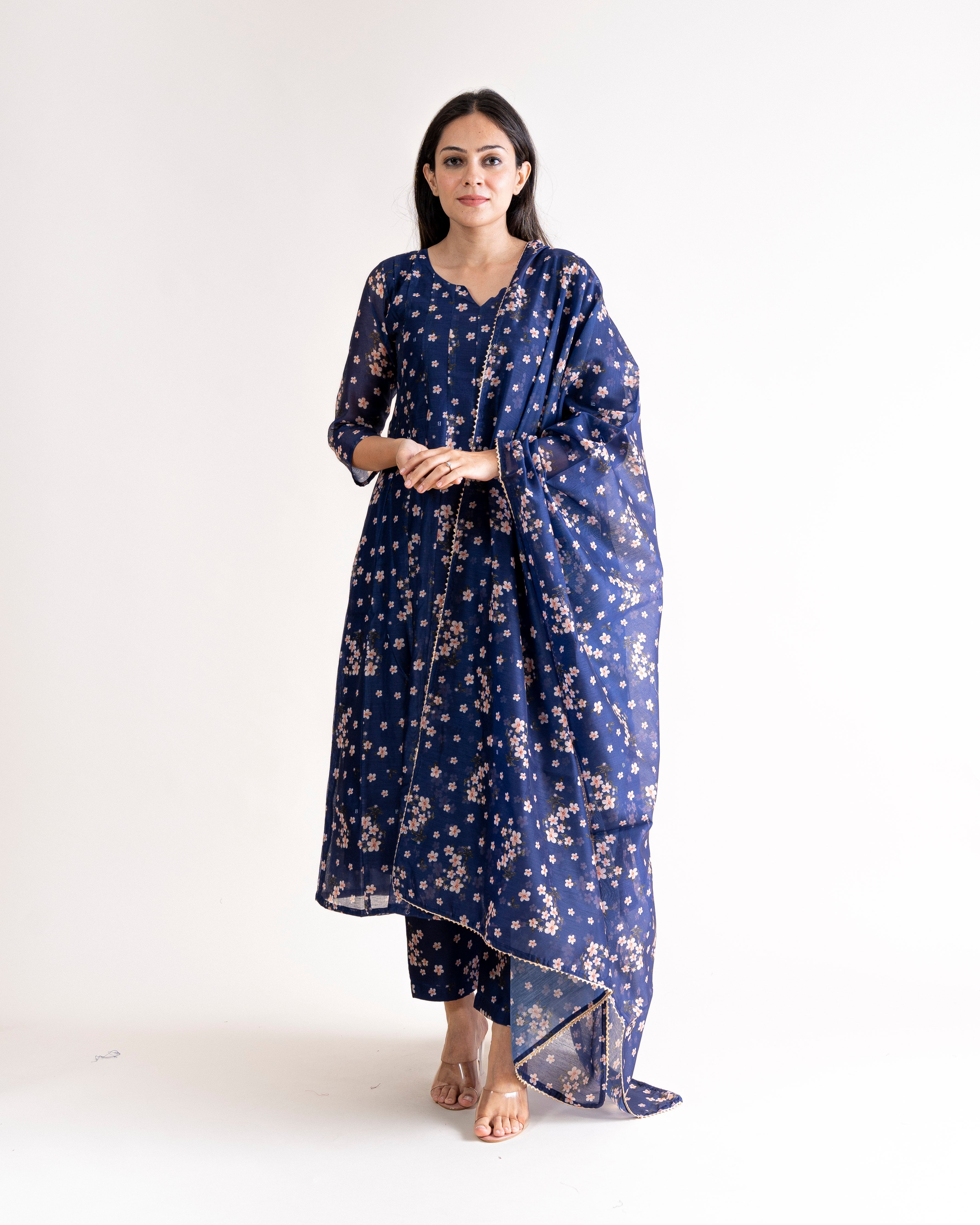 Simran • Kurta, Pants & Dupatta