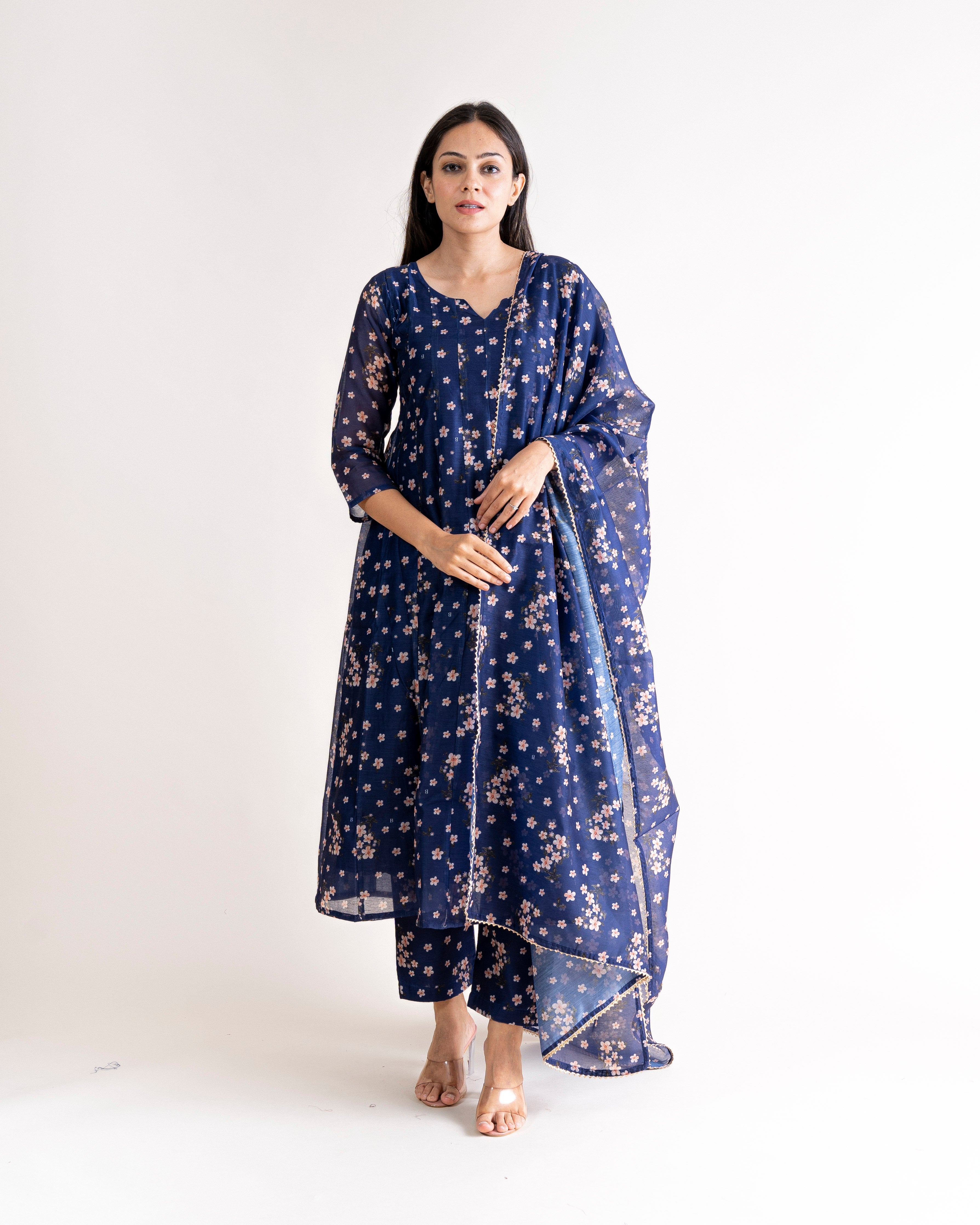 Simran • Kurta, Pants & Dupatta