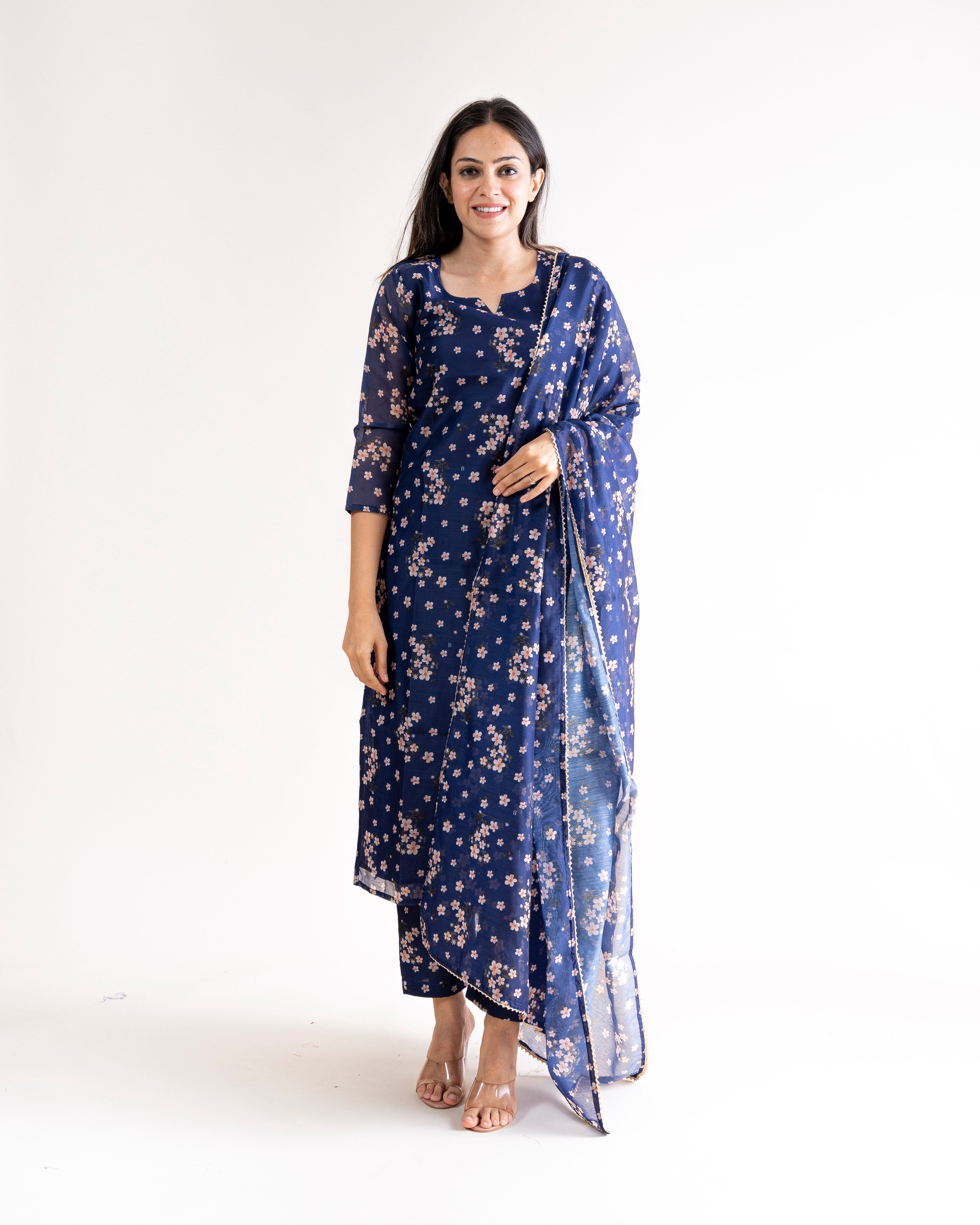 Kalini • Kurta, Pants & Dupatta