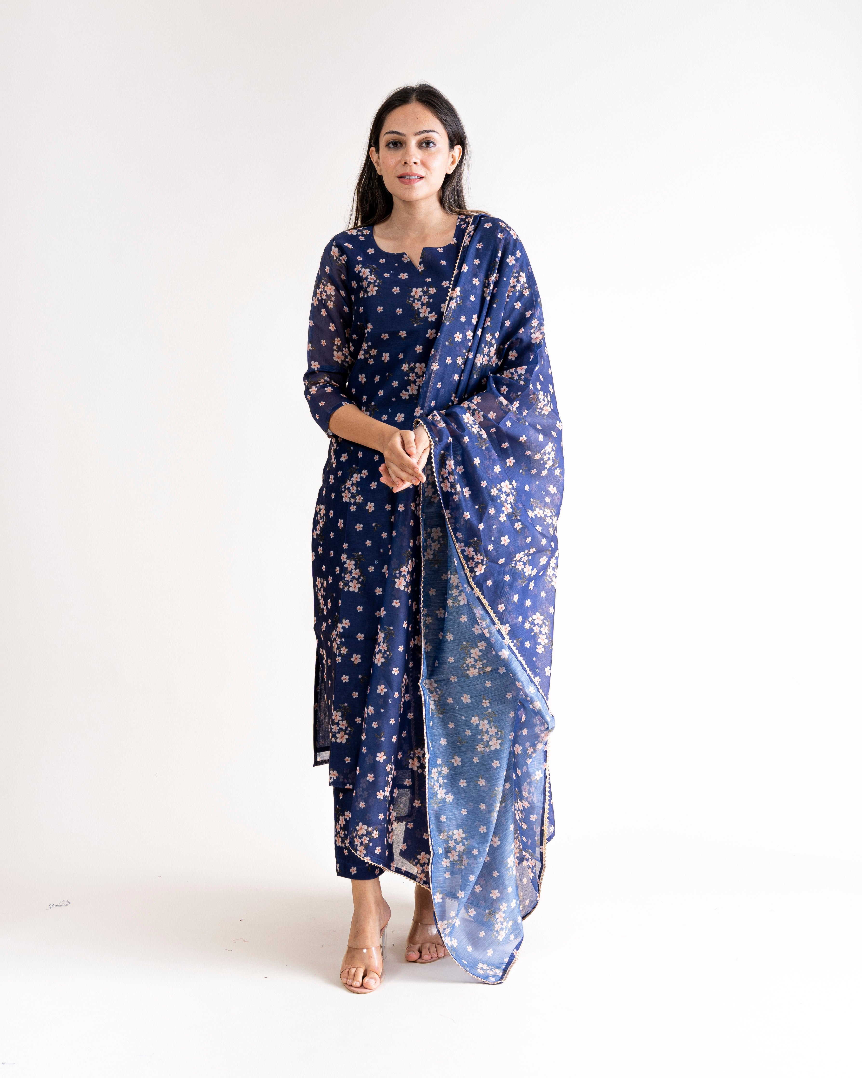 kalini — kurta, pants & dupatta