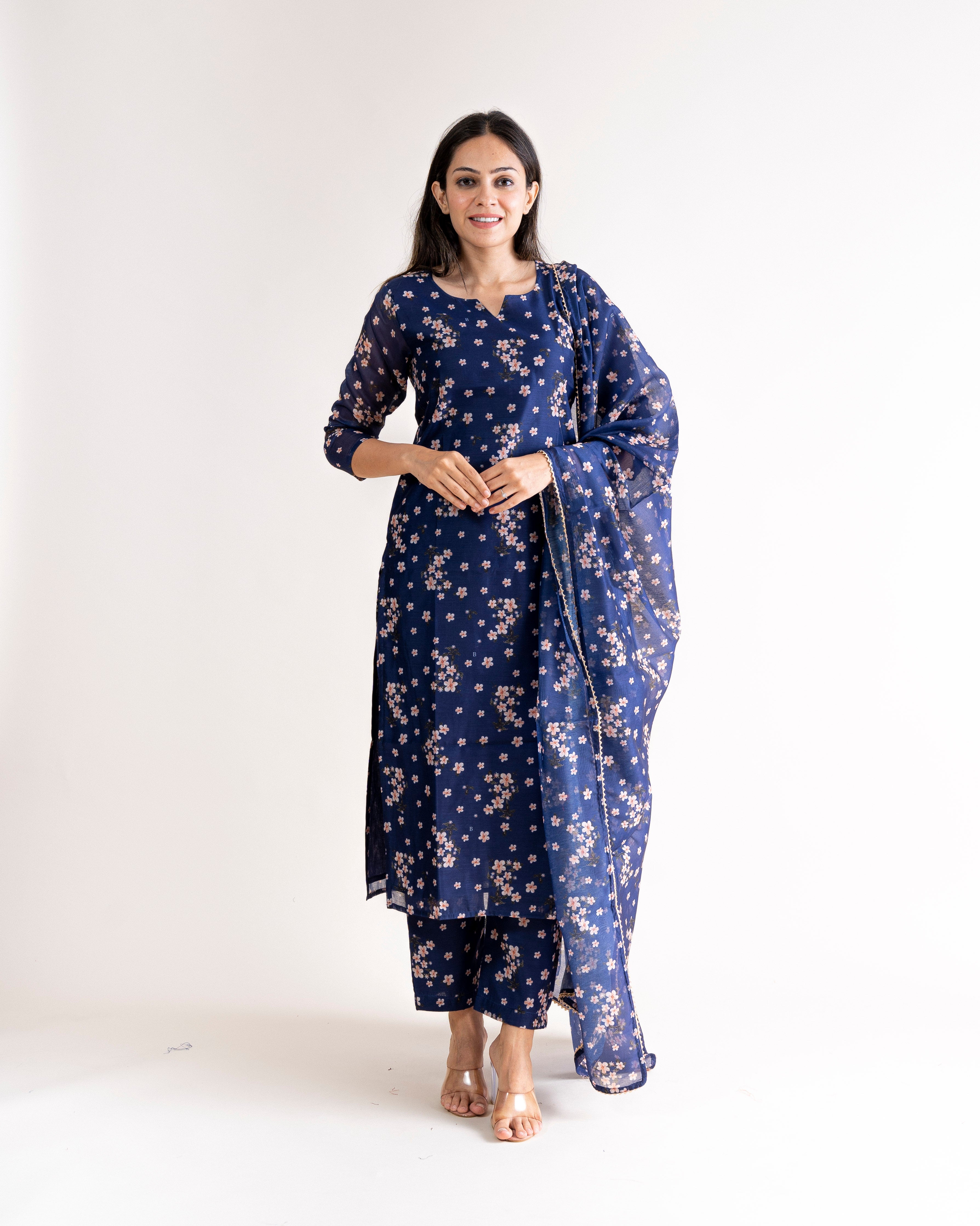 kalini — kurta, pants & dupatta