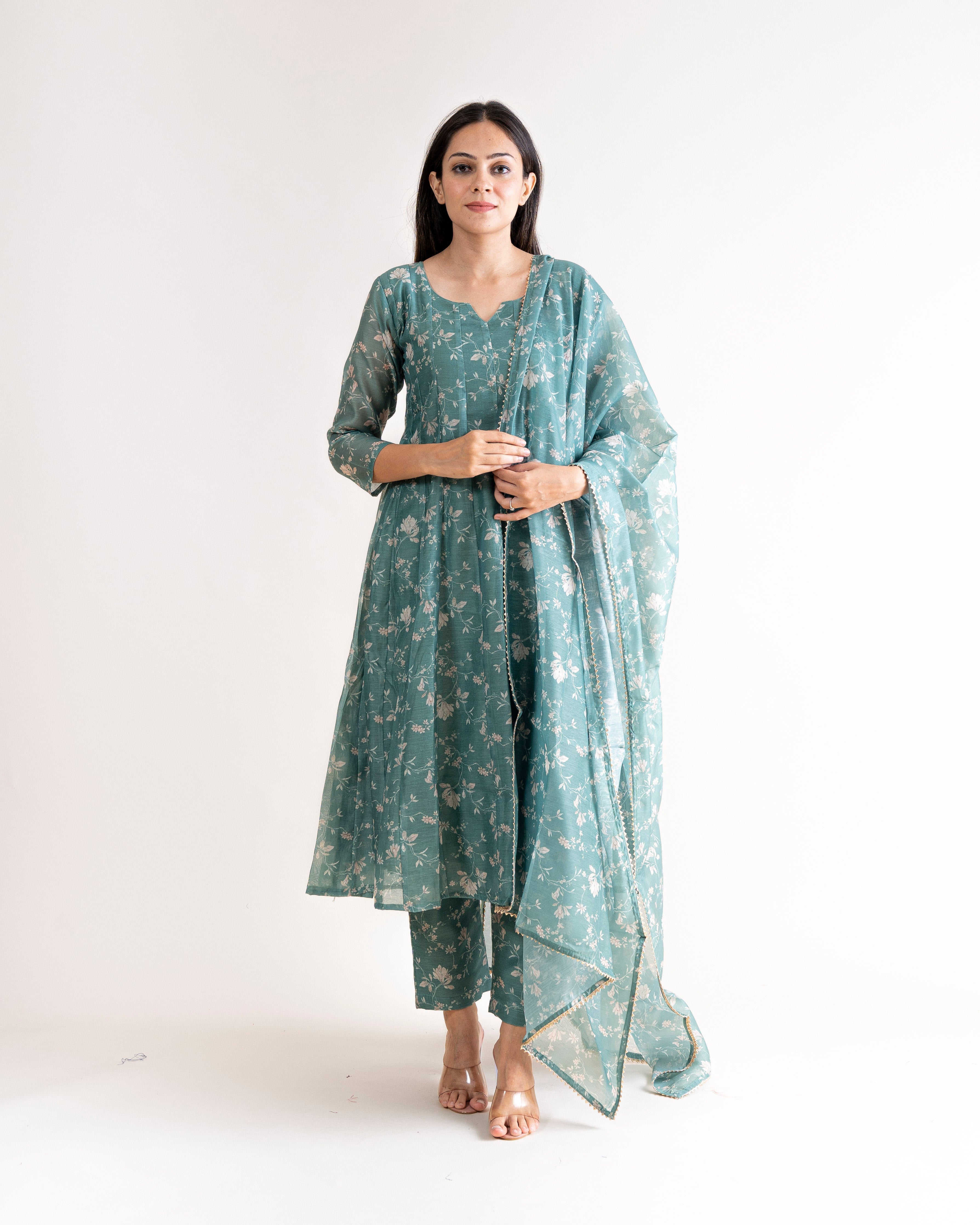 Kali • Kurta, Pants & Dupatta