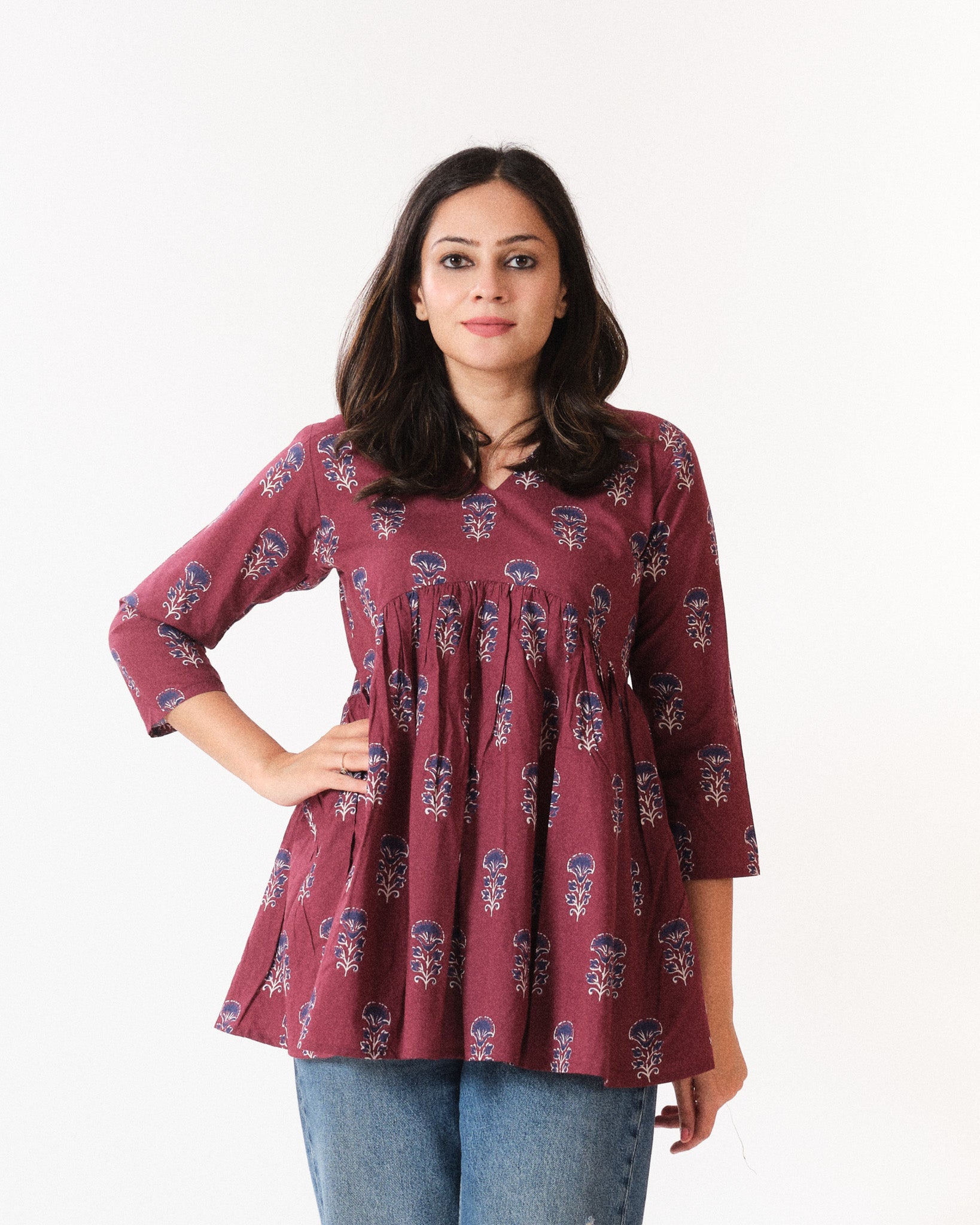 sneha — short top