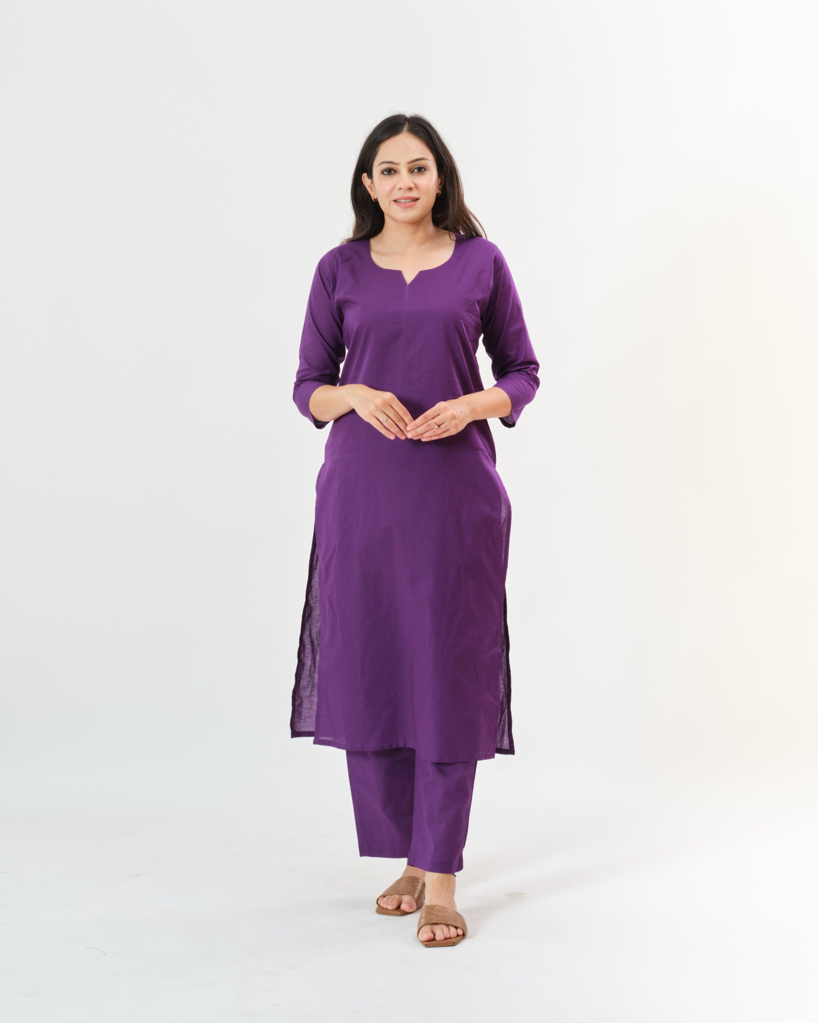 lilac — kurta & pants