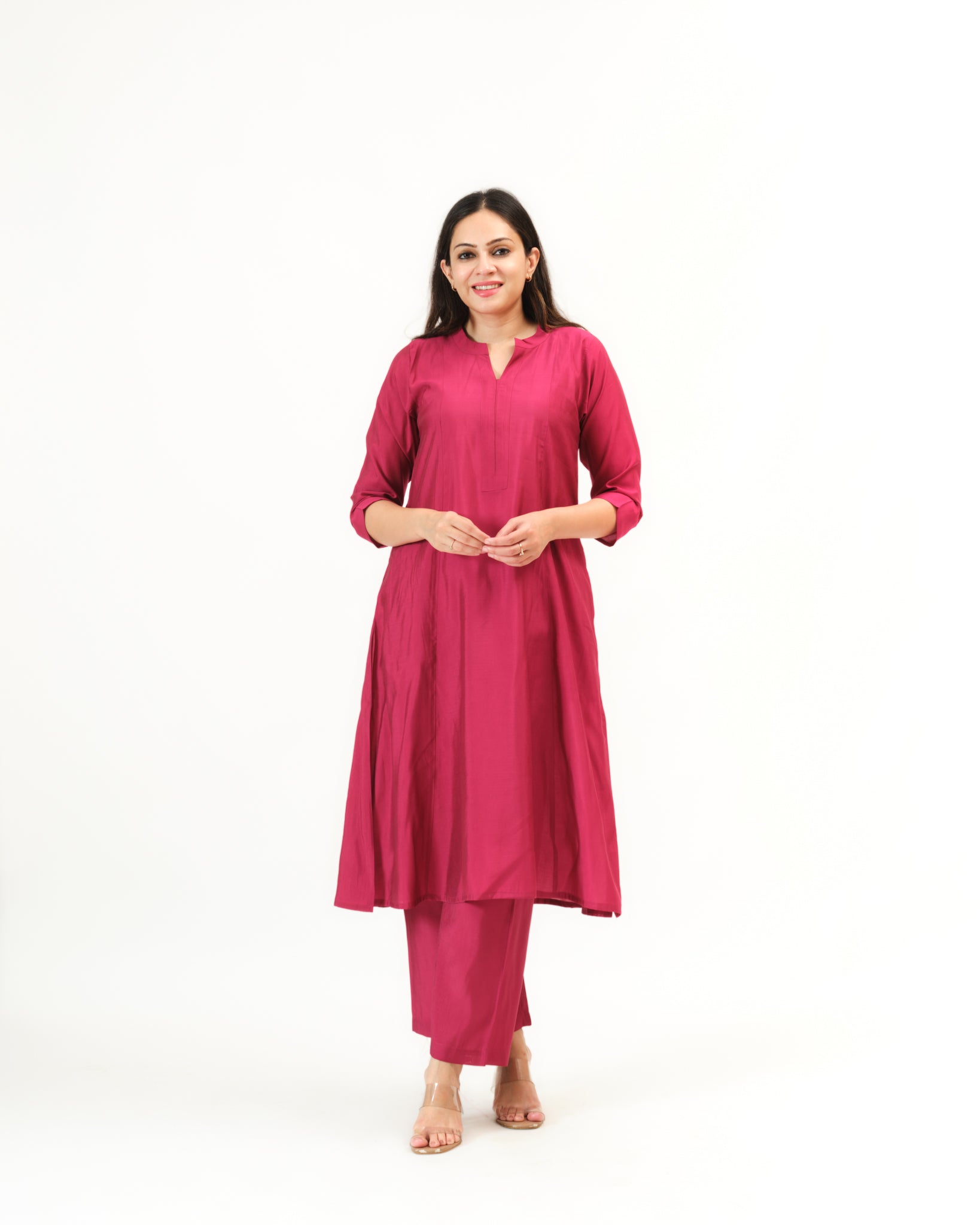 berry — kurta & pants