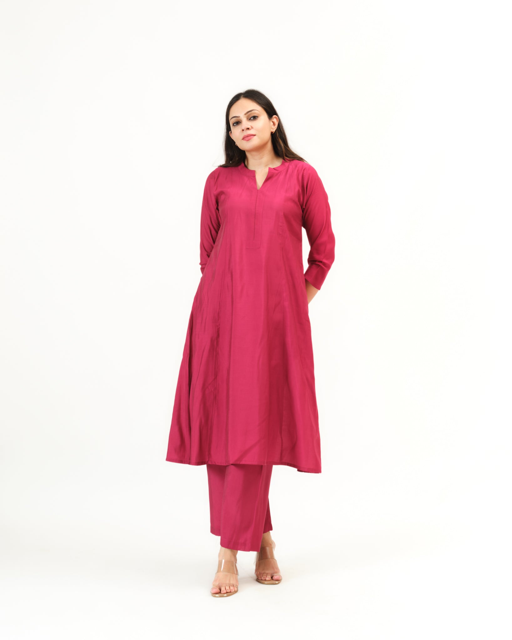 berry — kurta & pants
