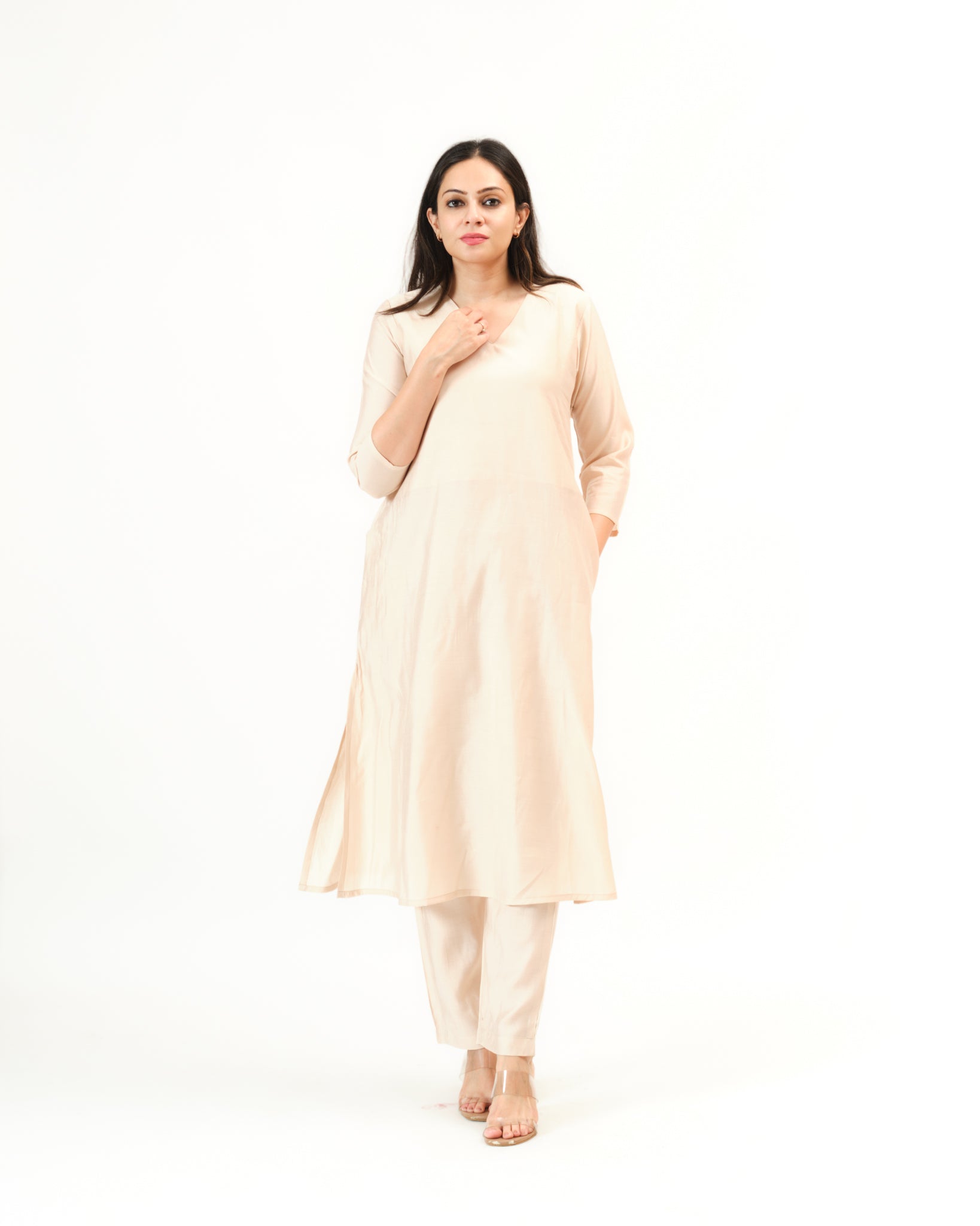 vanilla — kurta & pants