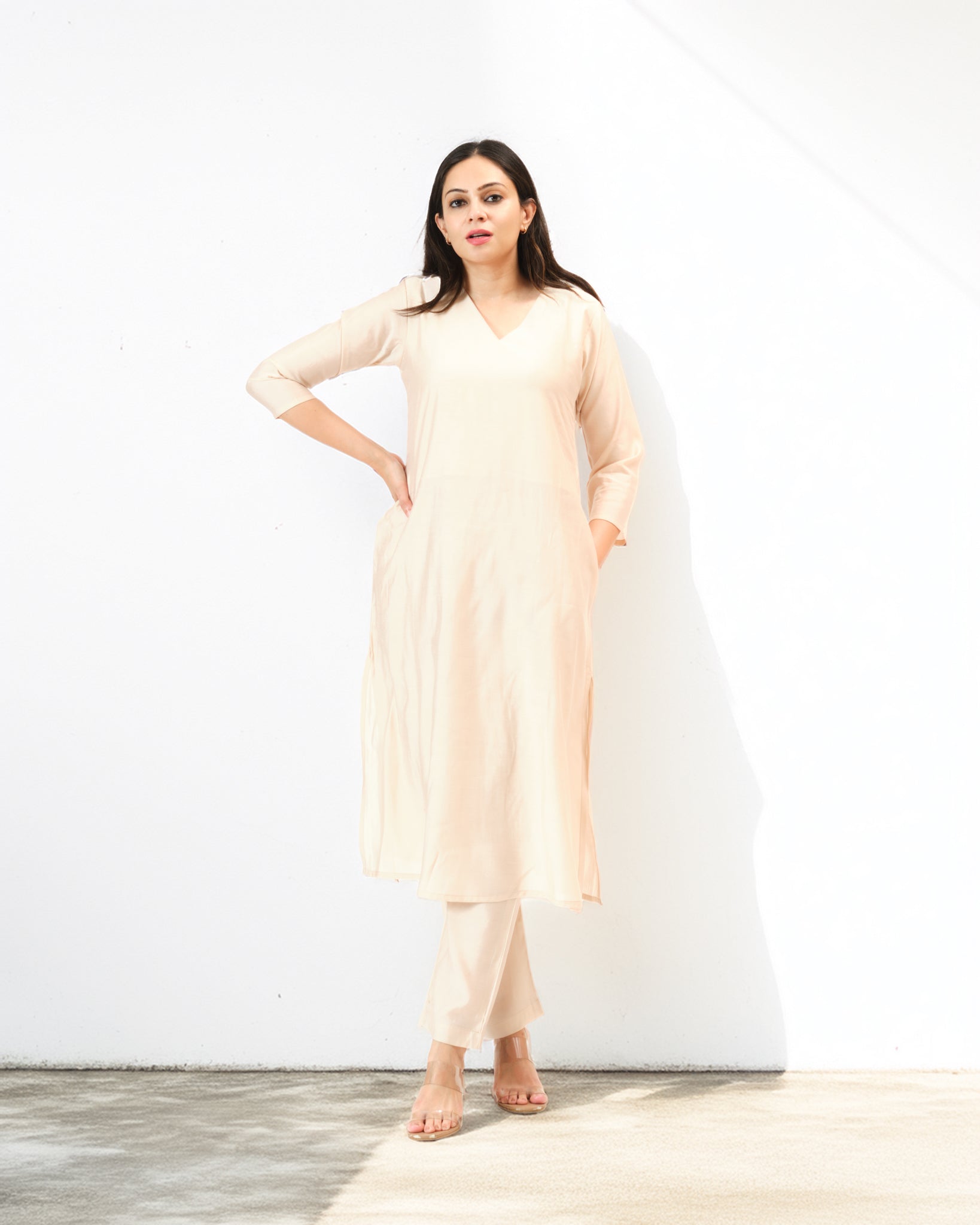 vanilla — kurta & pants