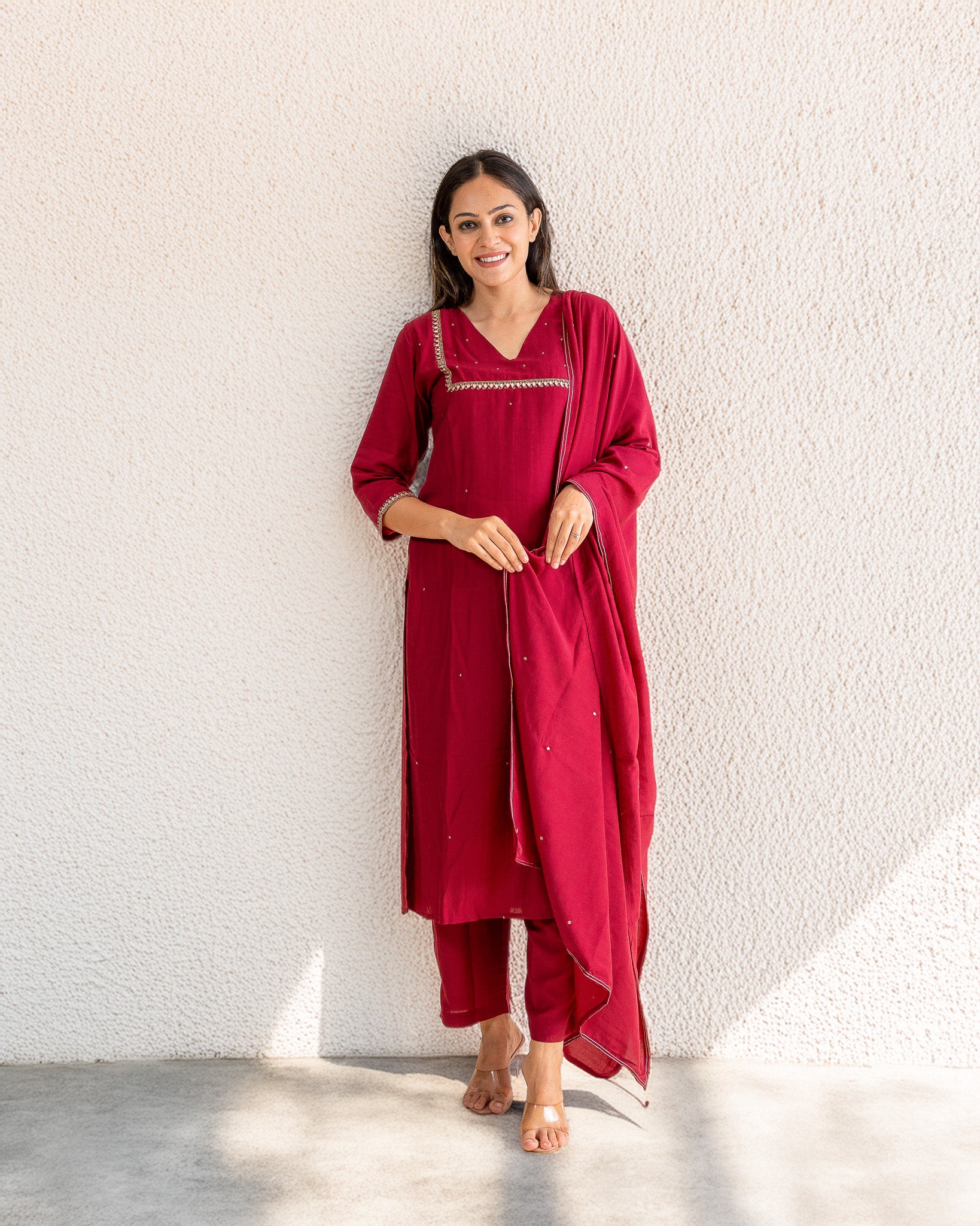 sajni — kurta, pants & dupatta