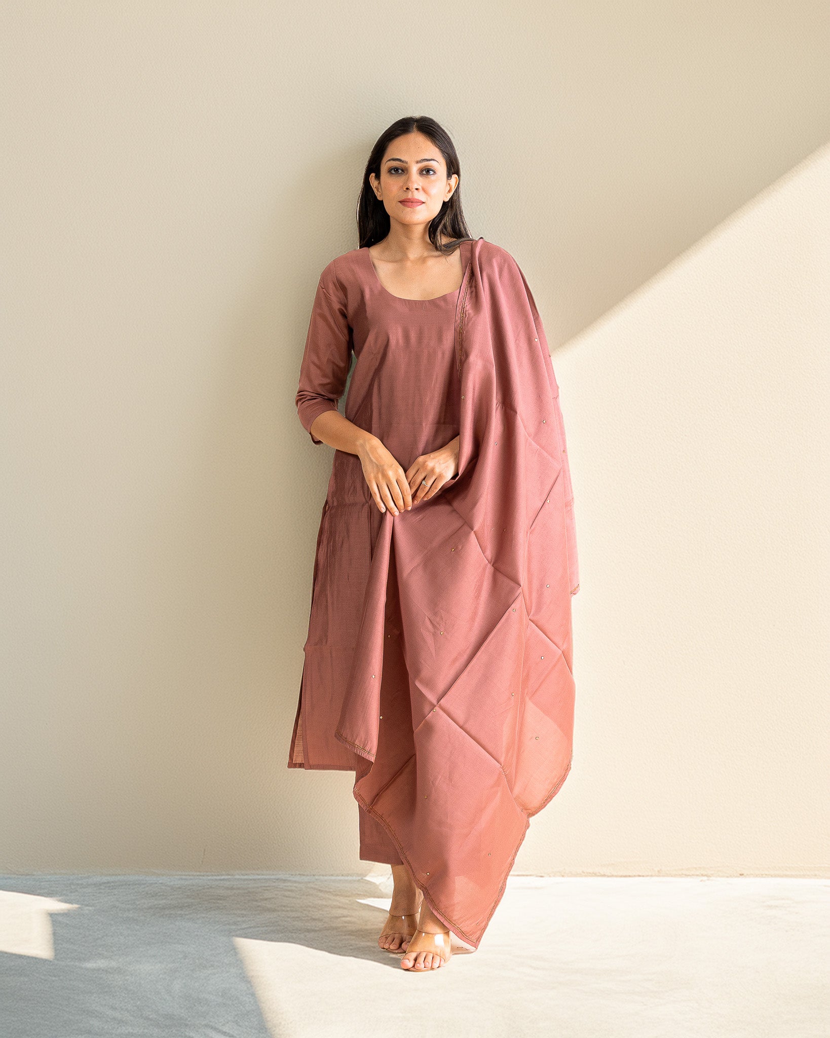 megha — kurta, pants & dupatta