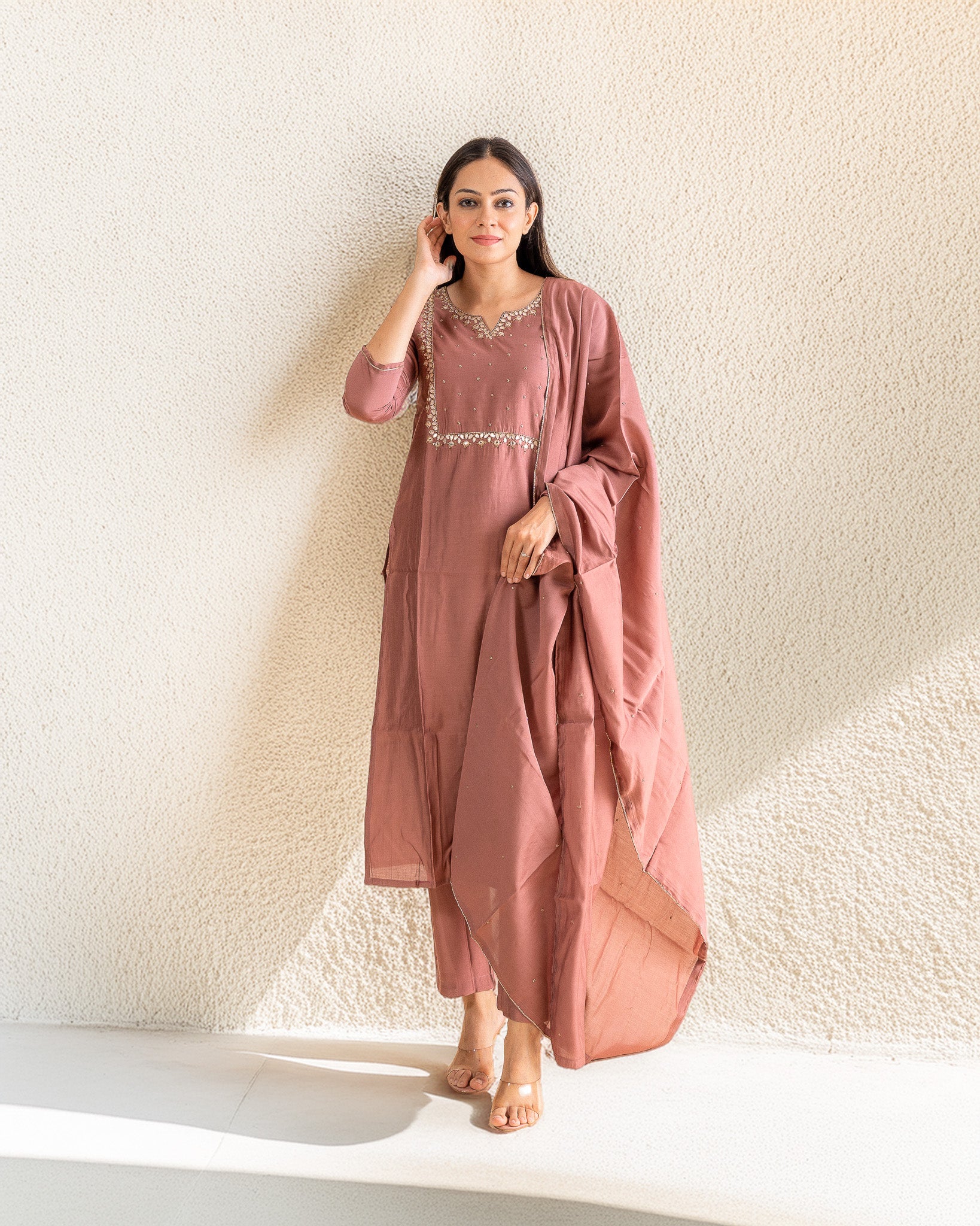 roohi — kurta, pants & dupatta