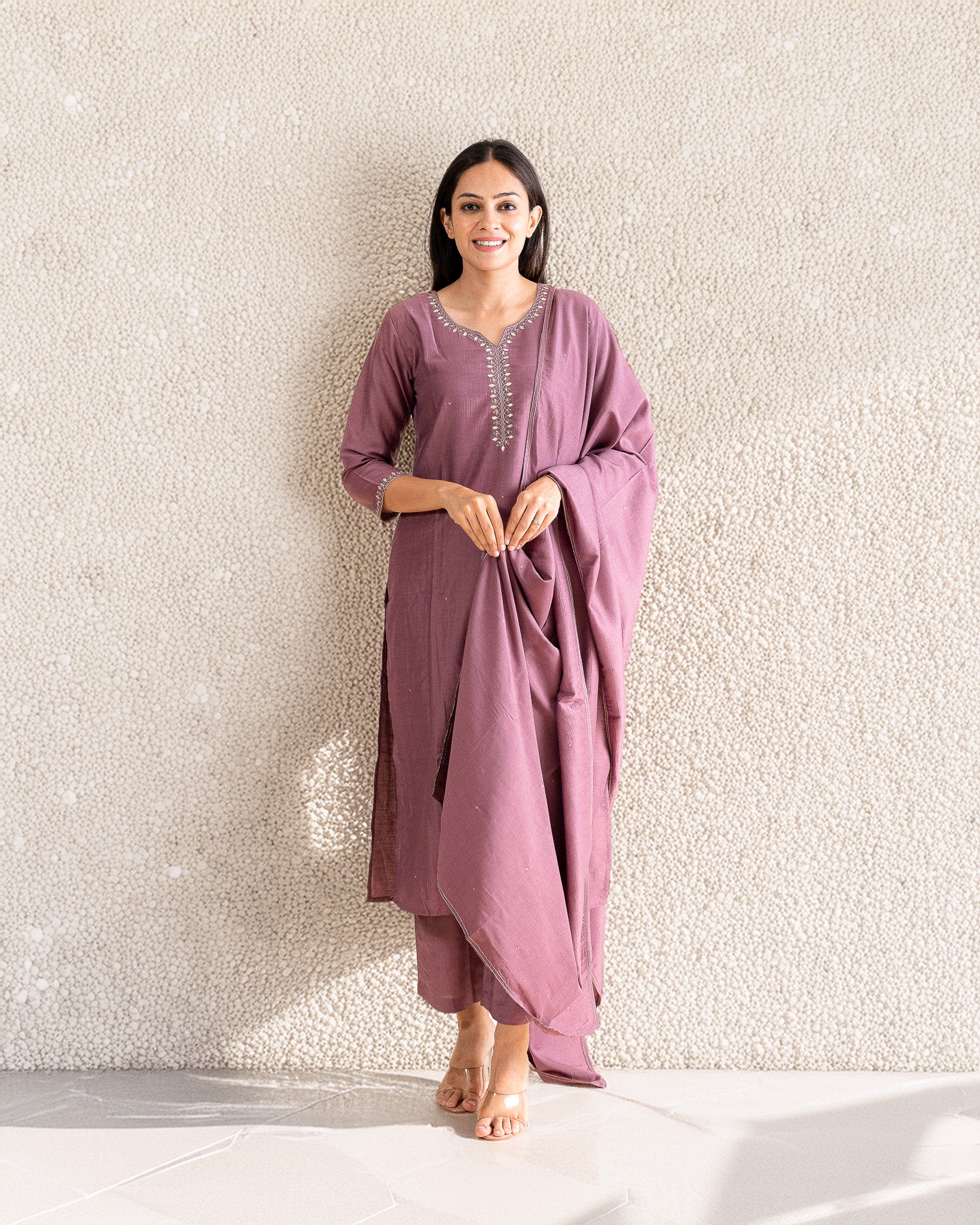 baani — kurta, pants & dupatta