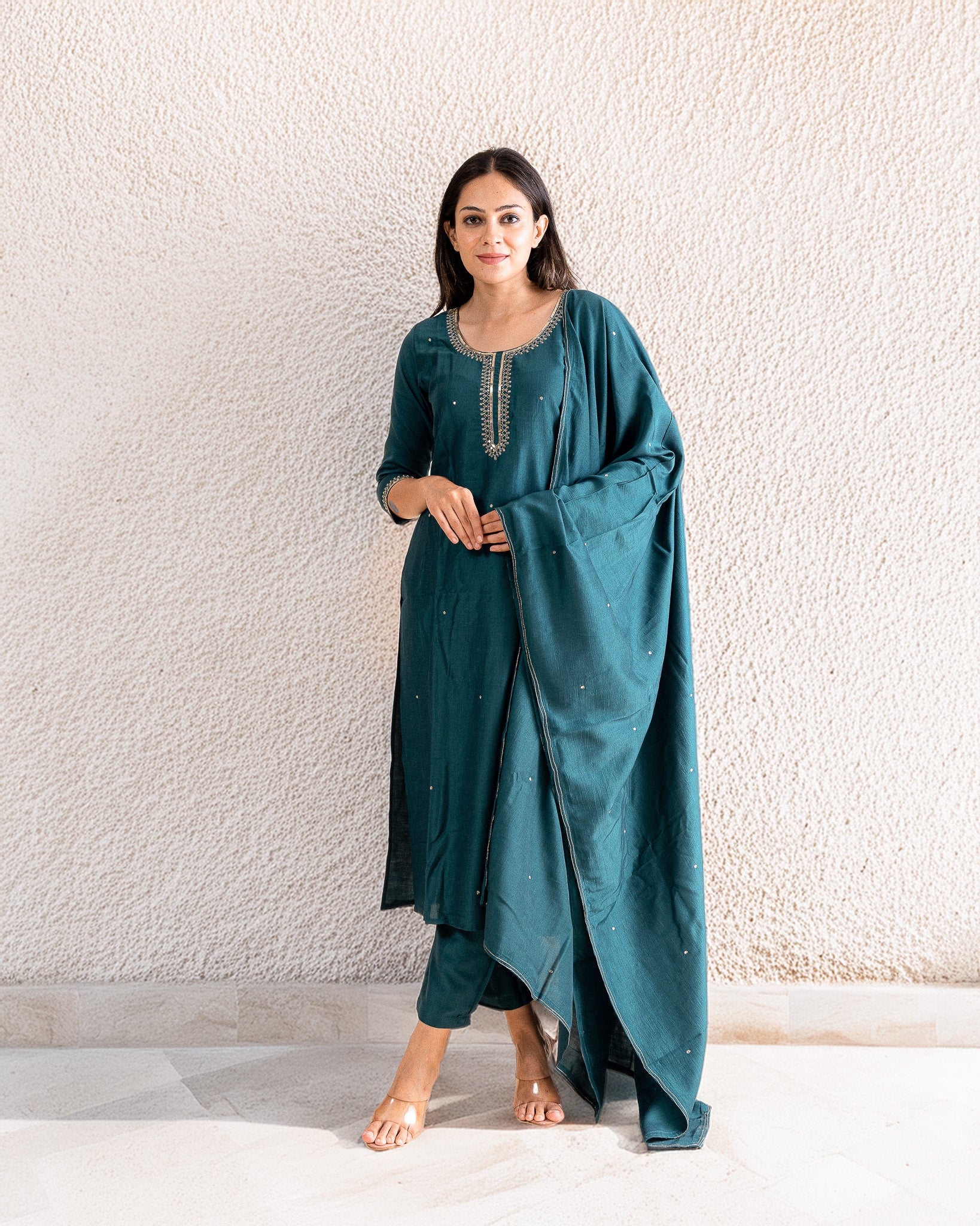 radha — kurta, pants & dupatta