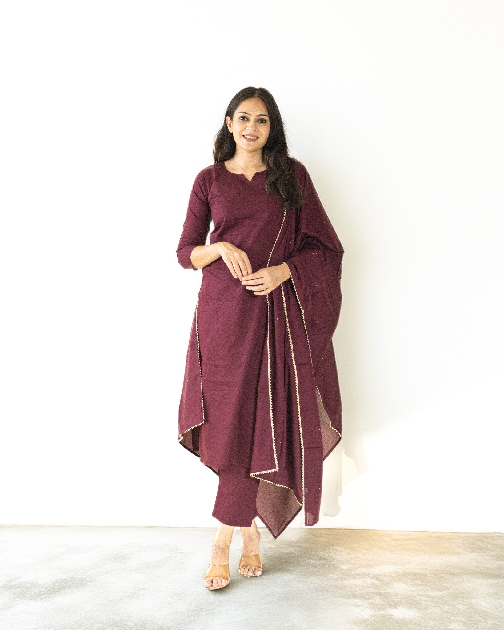 resha — kurta, pants & dupatta