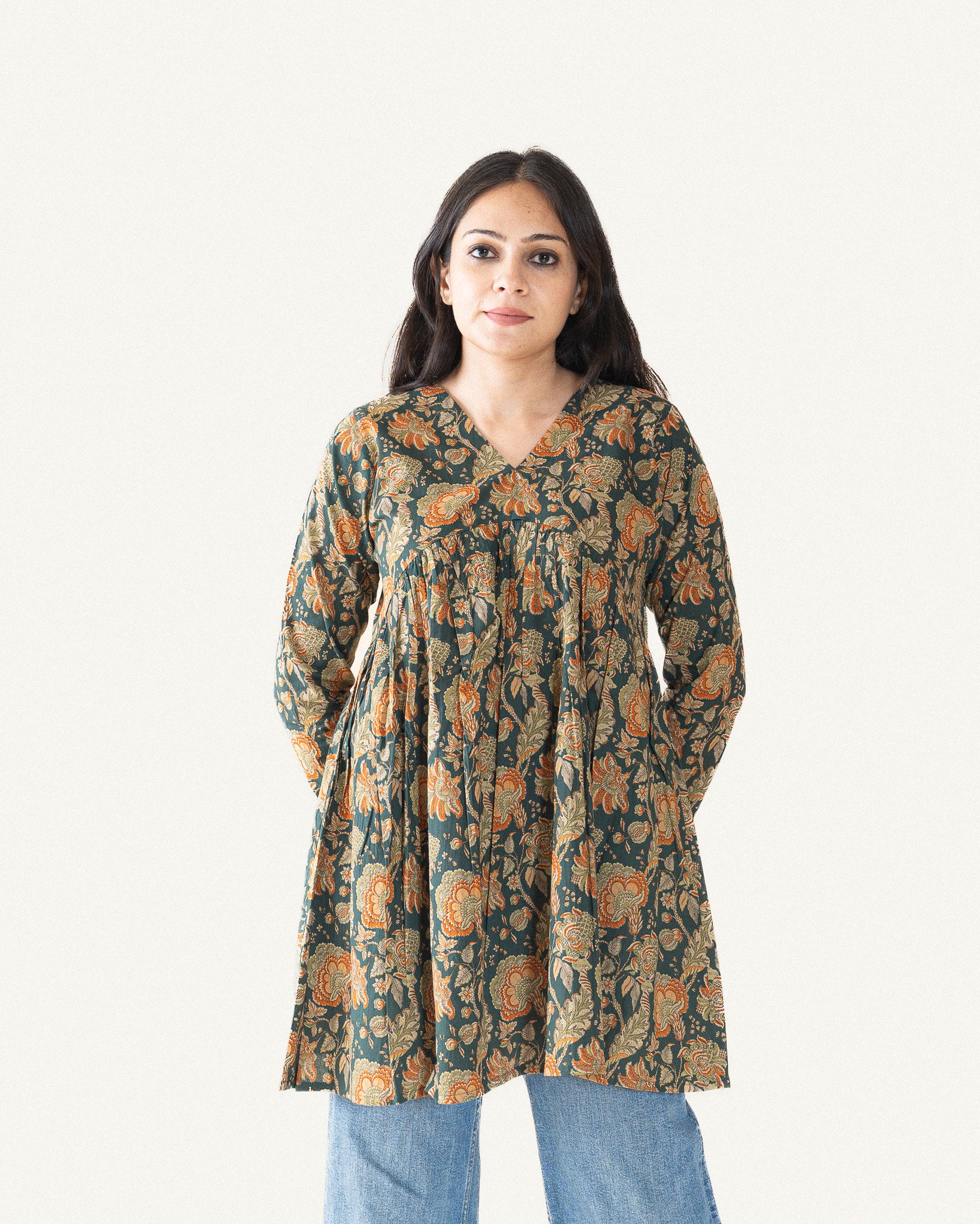 anushka — short kurta