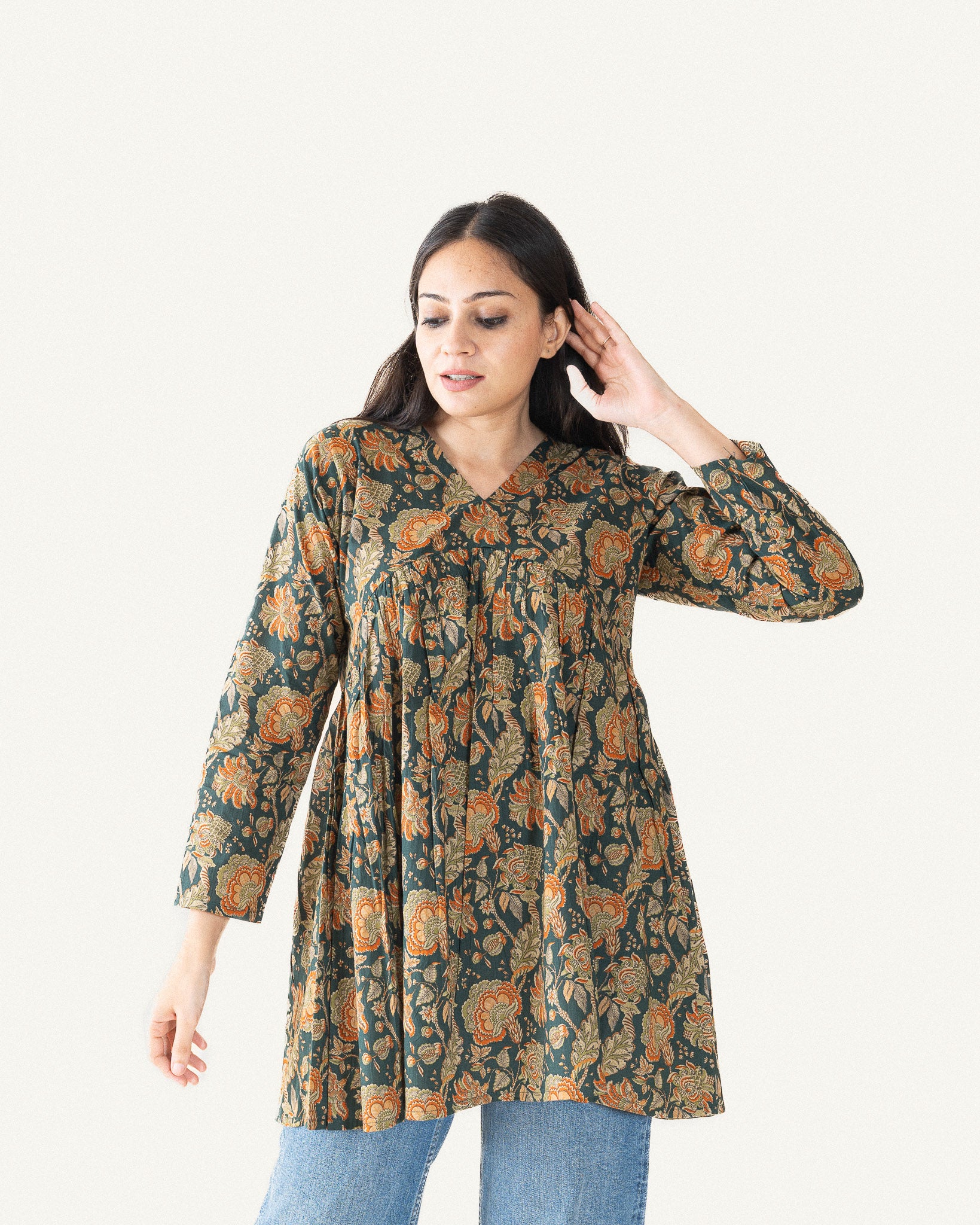 anushka — short kurta