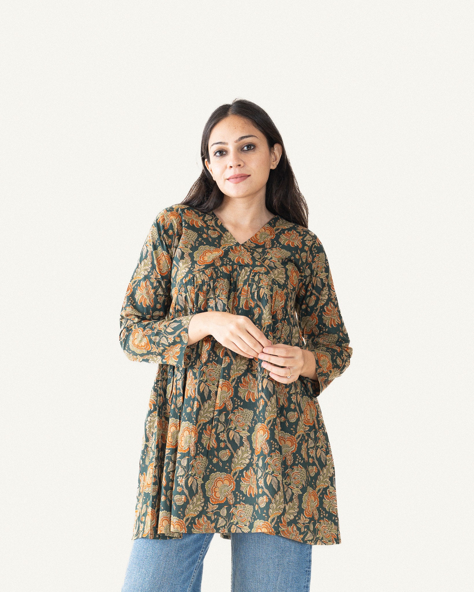 anushka — short kurta